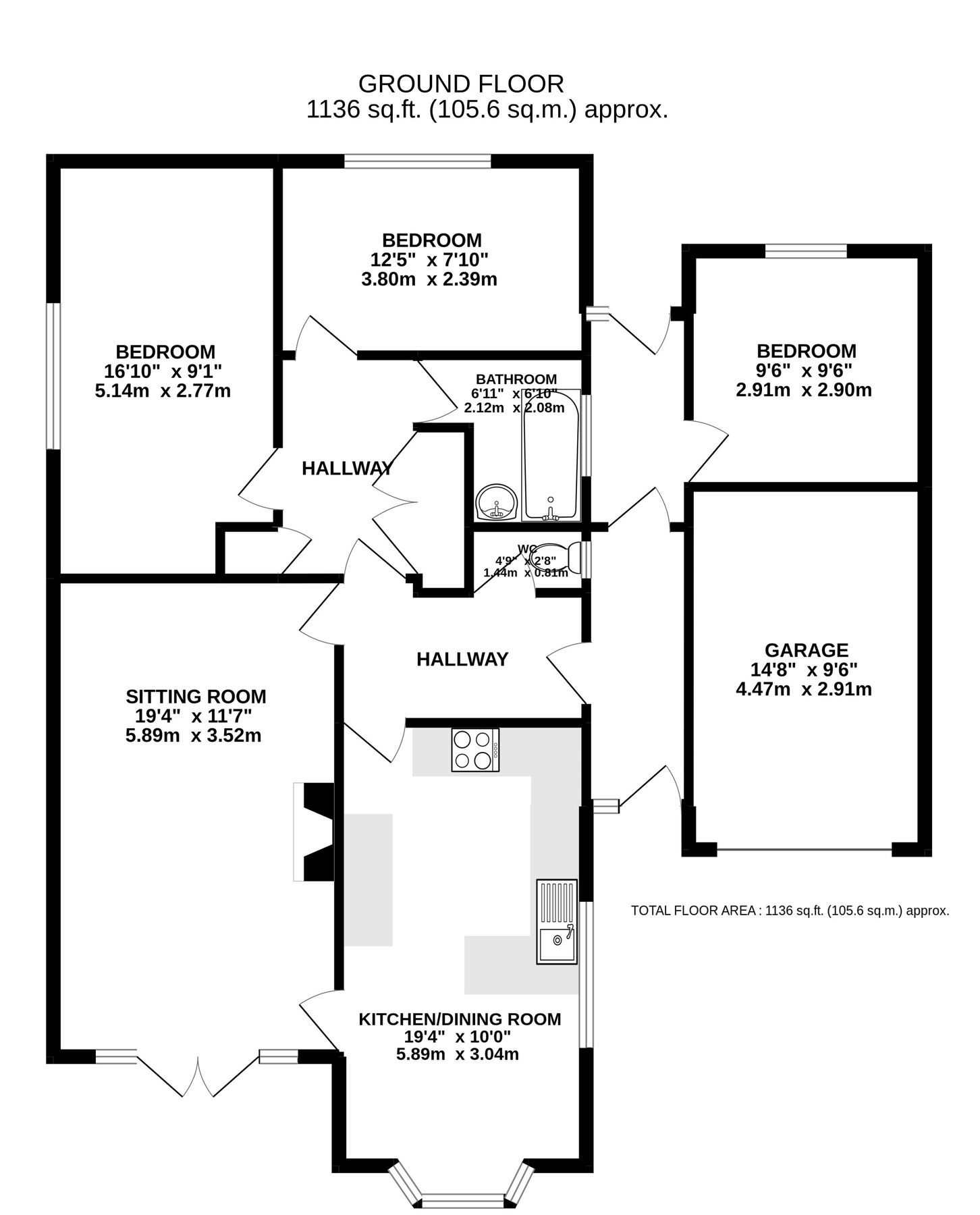 3 bed detached bungalow for sale in Silvershell Road, Port Isaac PL29