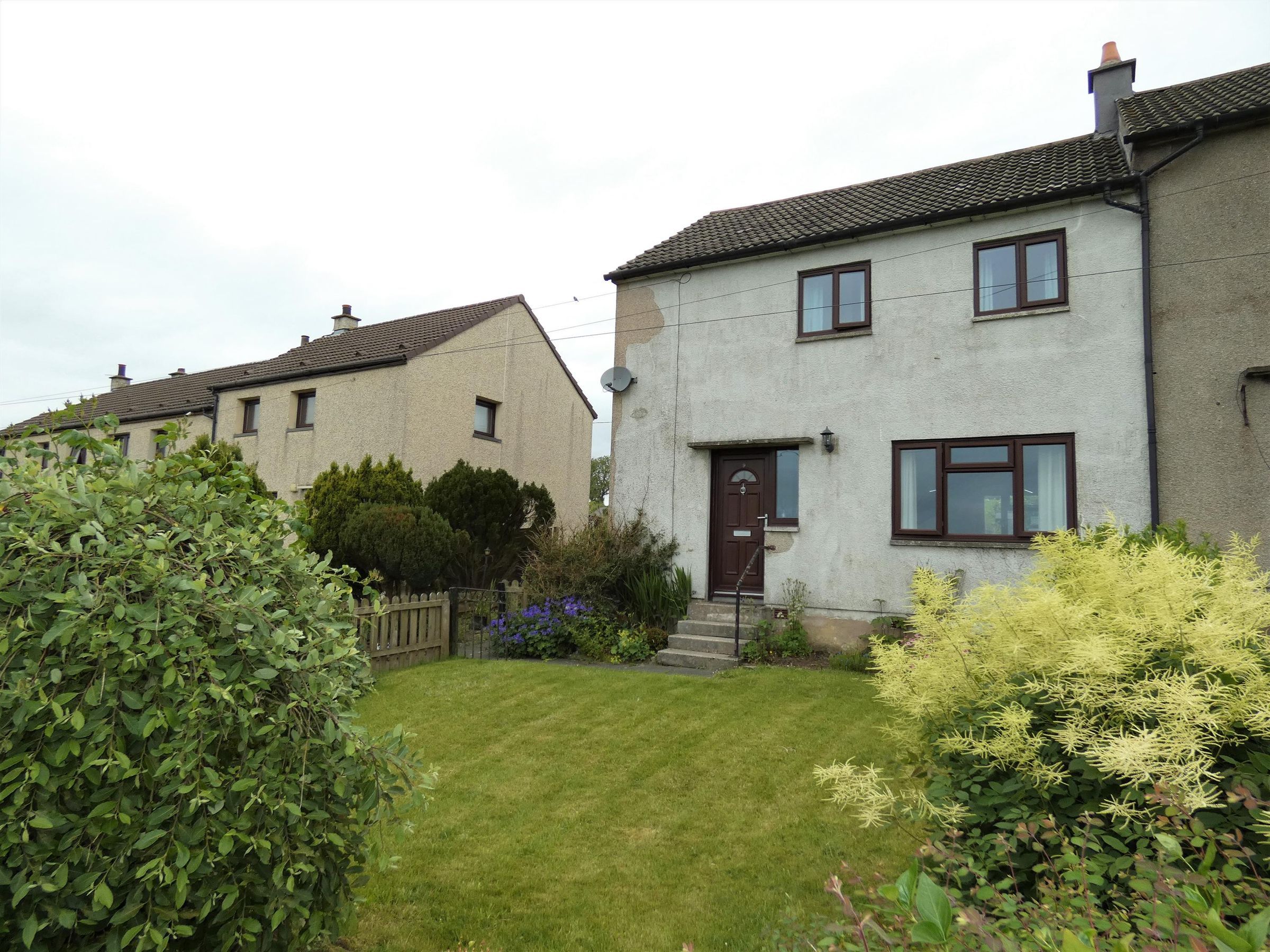 3 bed end terrace house for sale in Linns View, Harelaw, Canonbie DG14