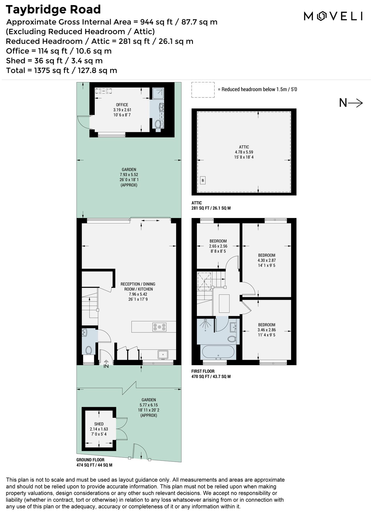 3 bed terraced house for sale in Taybridge Road, London SW11 Zoopla