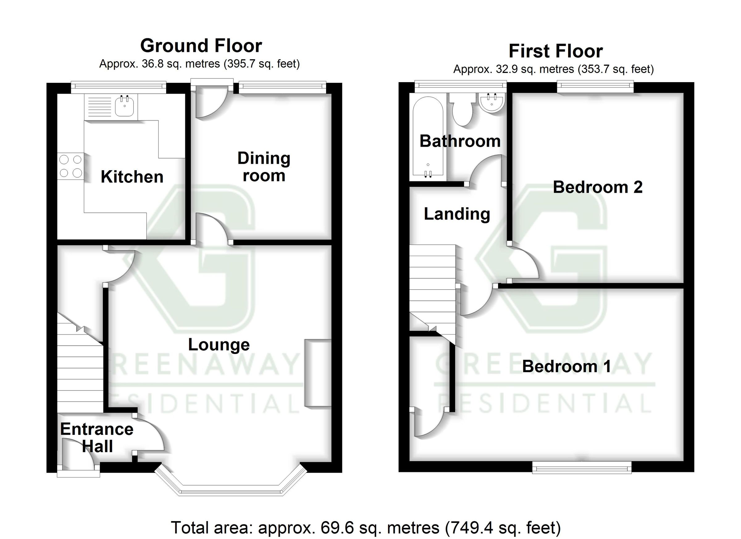 2 bed terraced house to rent in Lyndhurst Close, Southgate, Crawley, West Sussex RH11 Zoopla