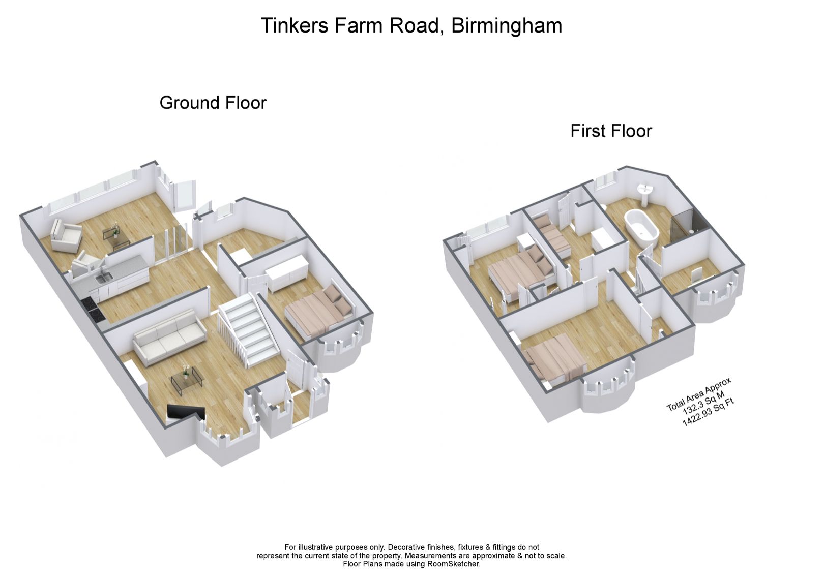 3 bed semidetached house for sale in Tinkers Farm Road, Northfield