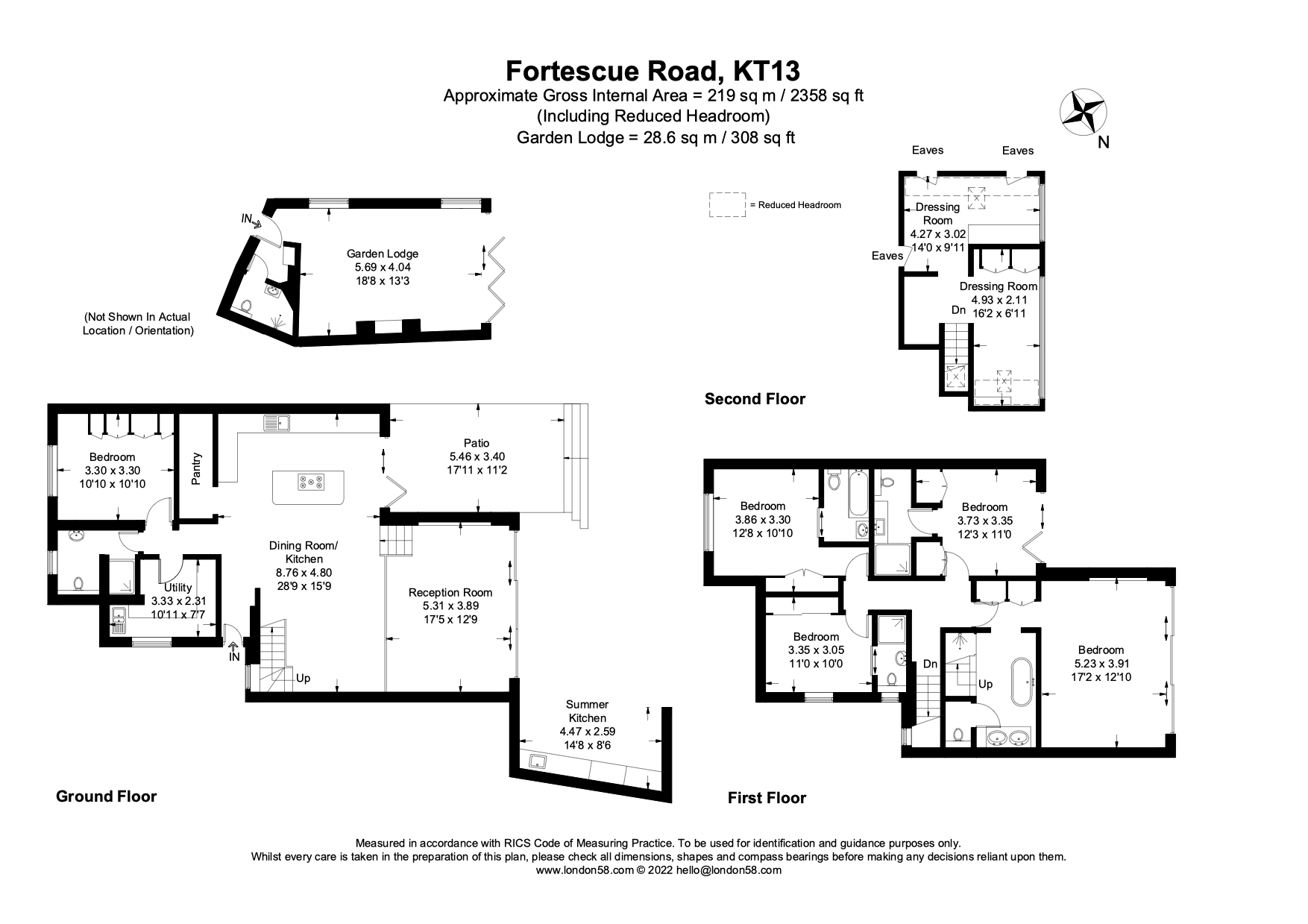 5 bed detached house for sale in Fortescue Road, Weybridge KT13 Zoopla