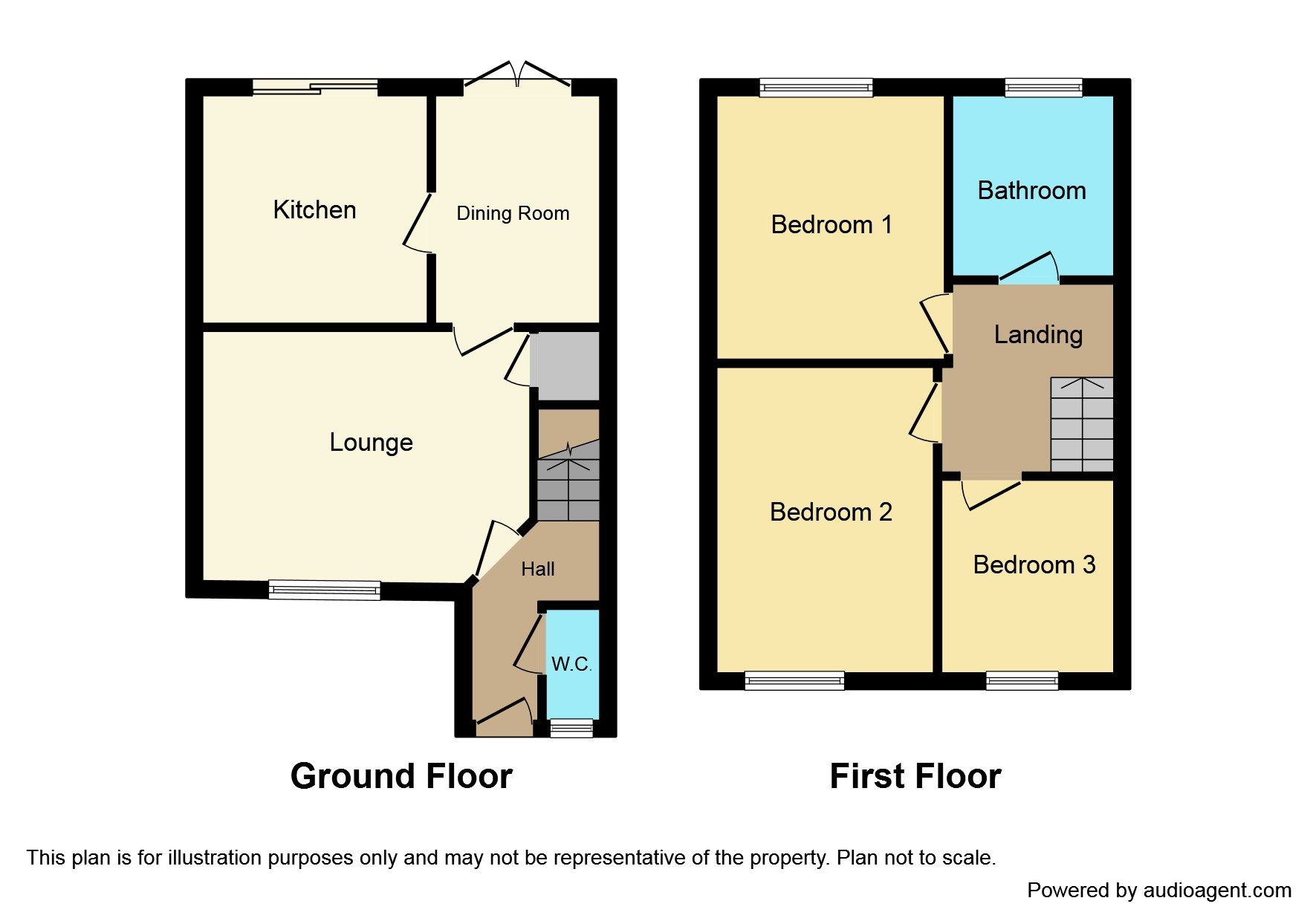 3 bed terraced house for sale in Redewood Close, Denton Burn, Newcastle