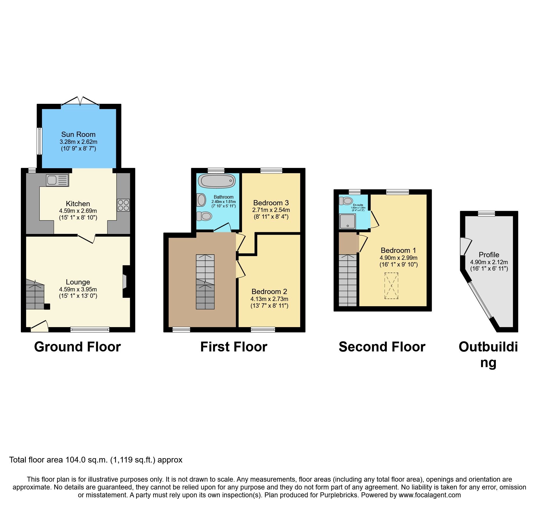 3 bed terraced house for sale in Saverley Green, StokeOnTrent ST11