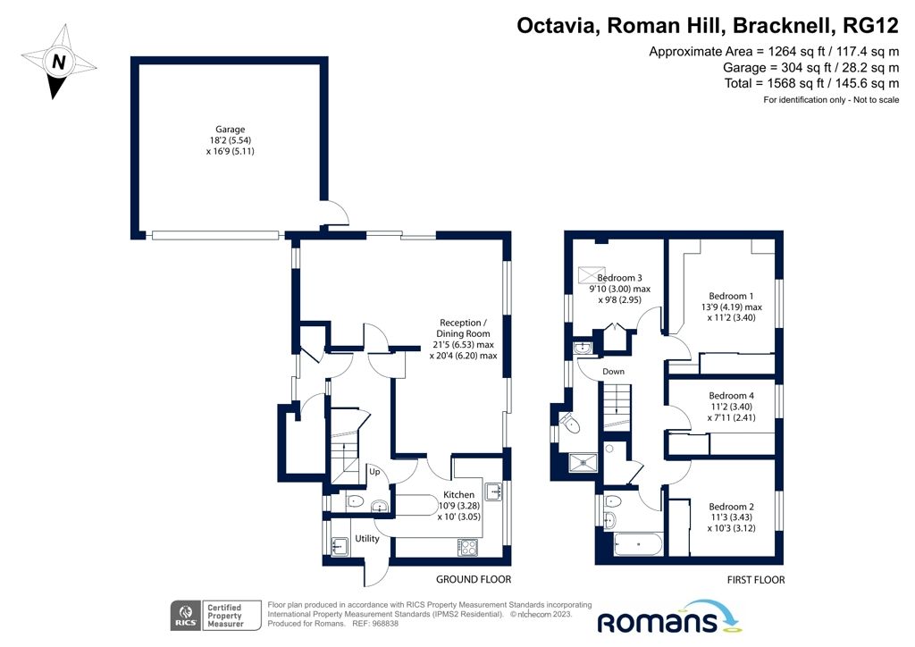 4 bed detached house for sale in Octavia, Roman Hill, Bracknell RG12