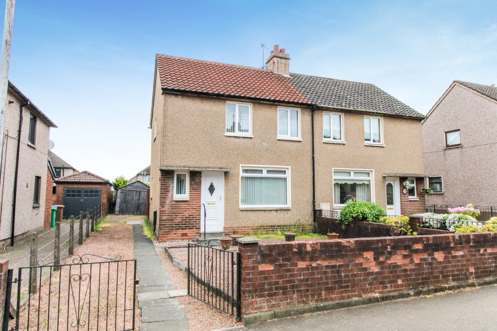 2 bed semidetached house for sale in Linnwood Gardens, Leven, Fife KY8