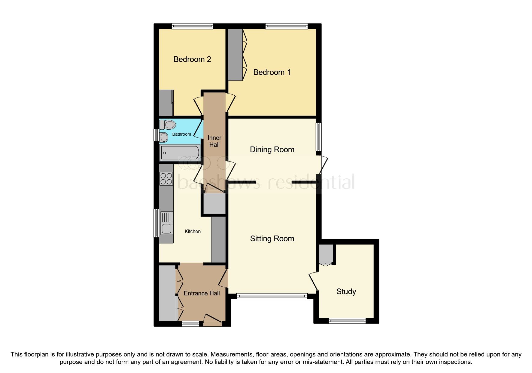 2 bed detached bungalow for sale in Greenway, Hulland Ward, Ashbourne