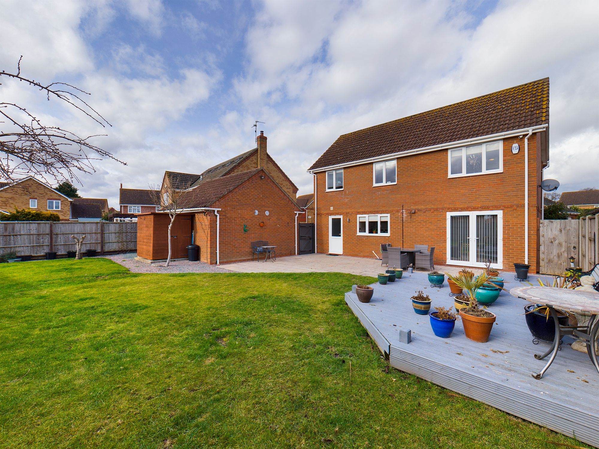 4 bed detached house for sale in St. Marys Gardens, Cowbit, Spalding