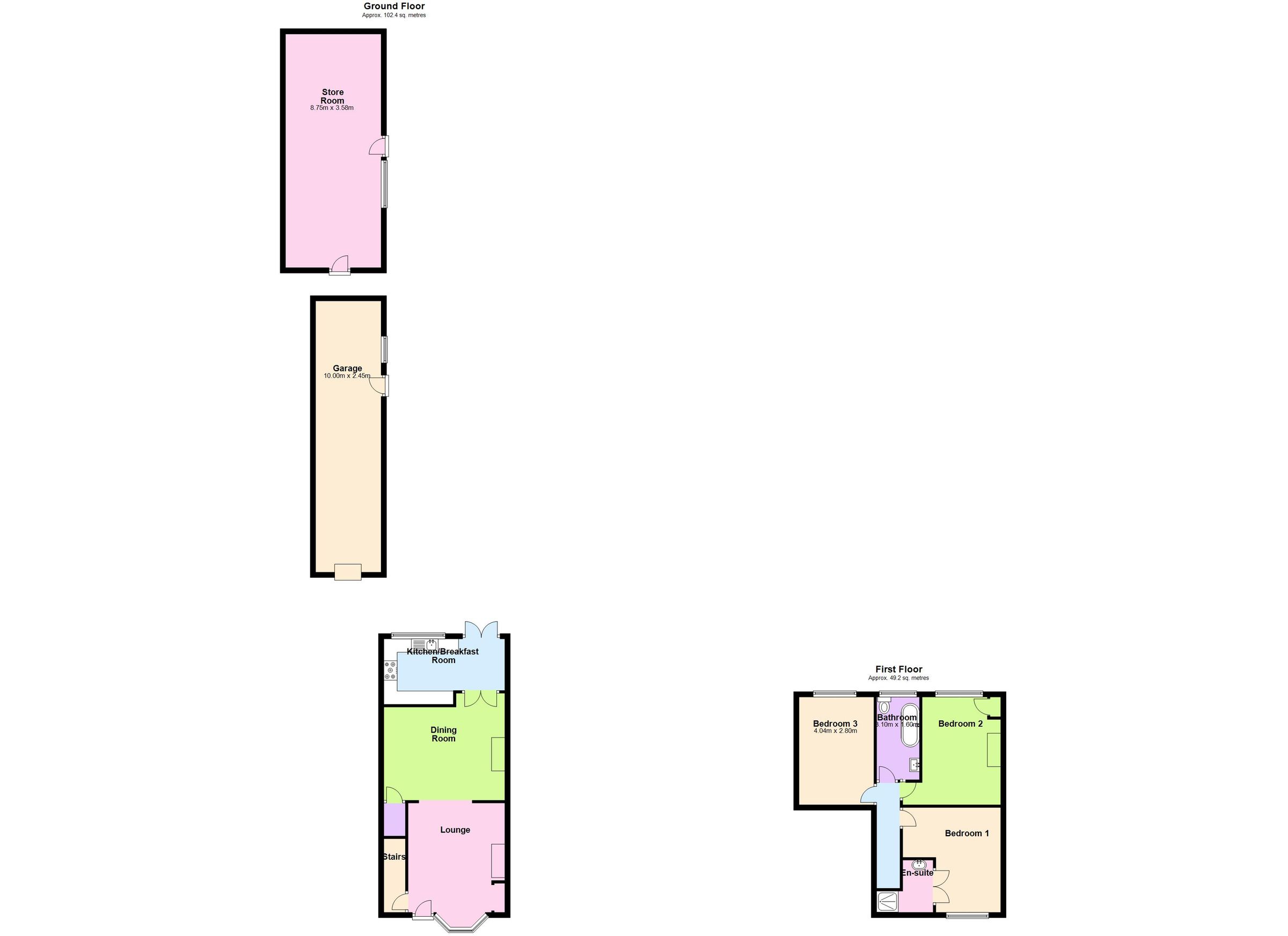 3 bed terraced house for sale in Shuttlewood Road, Bolsover