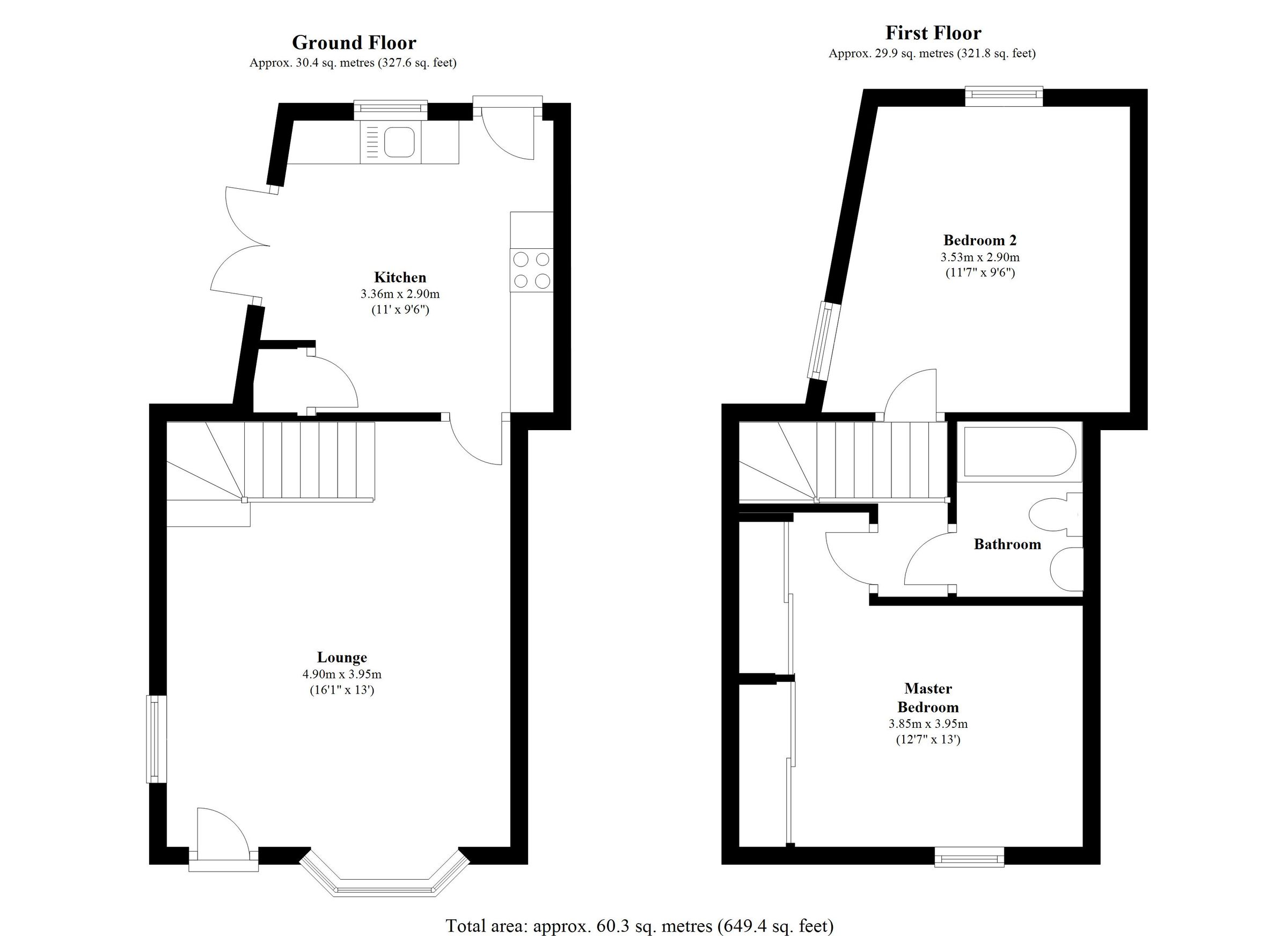2 bed end terrace house to rent in The Row, Cantley, Doncaster DN3 Zoopla