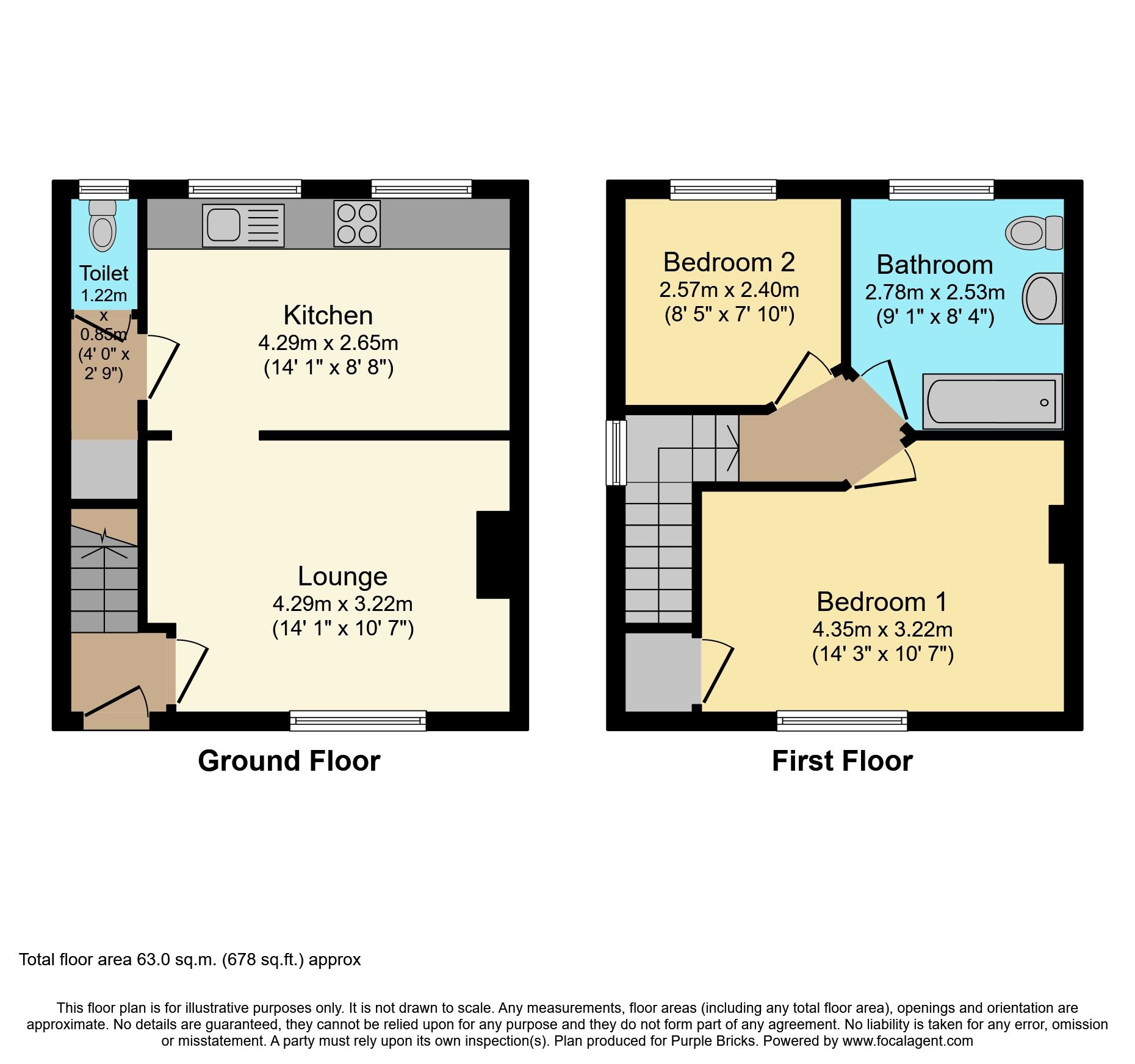 2 bed end terrace house for sale in Darnley Road, Strood, Rochester ME2