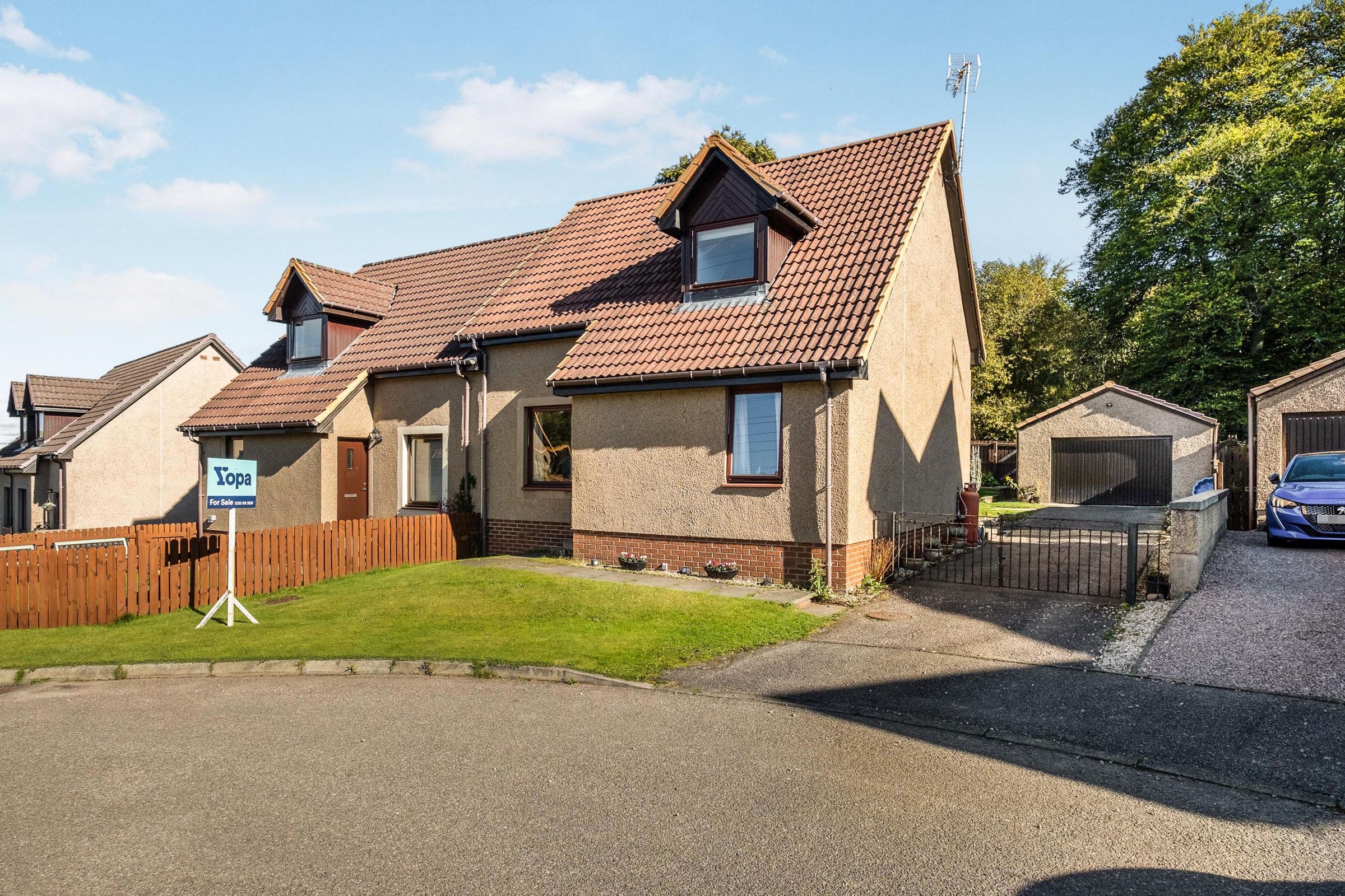 3 bed semidetached house for sale in Birch Drive, Maryburgh, Dingwall