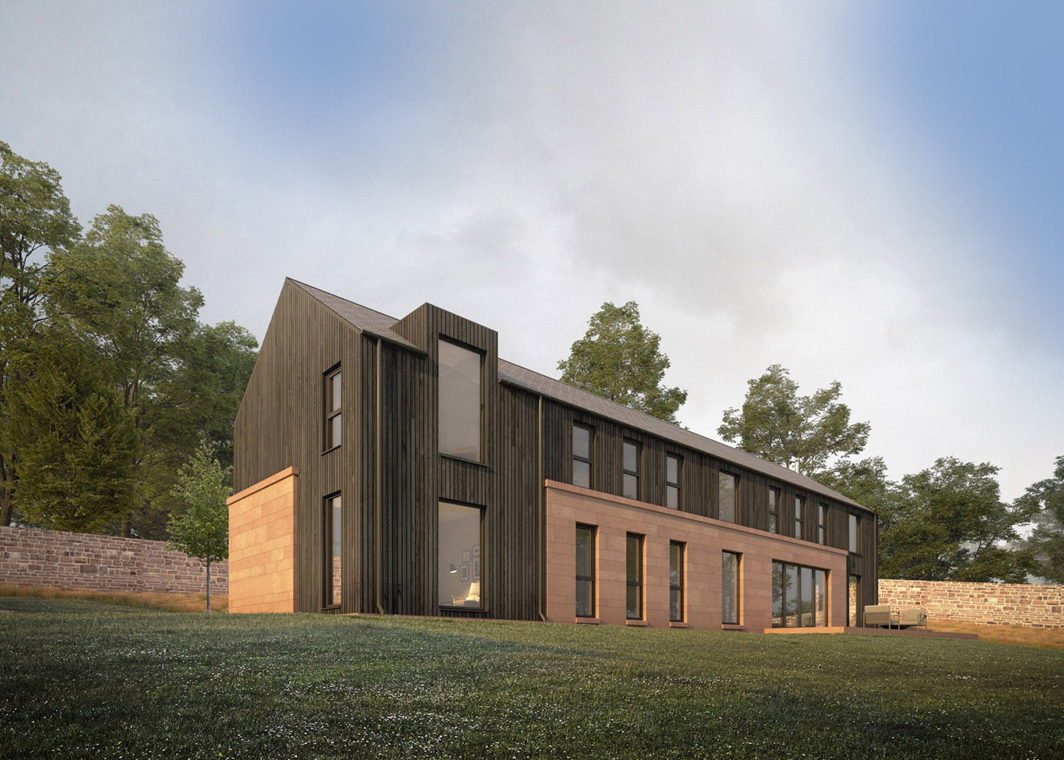 New home, 6 bed detached house for sale in Dualt Mor, Killearn Walled