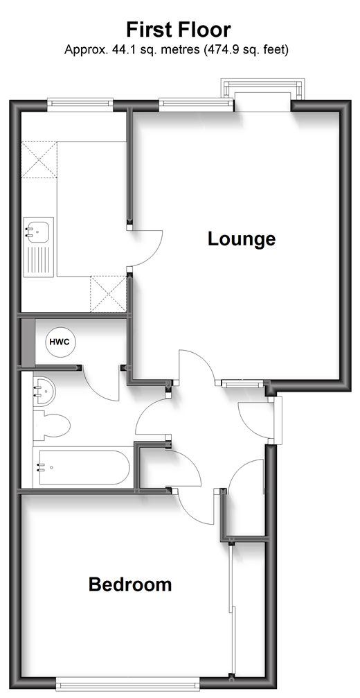 1 bed flat for sale in Pixton Way, Forestdale, Croydon, Surrey CR0 Zoopla