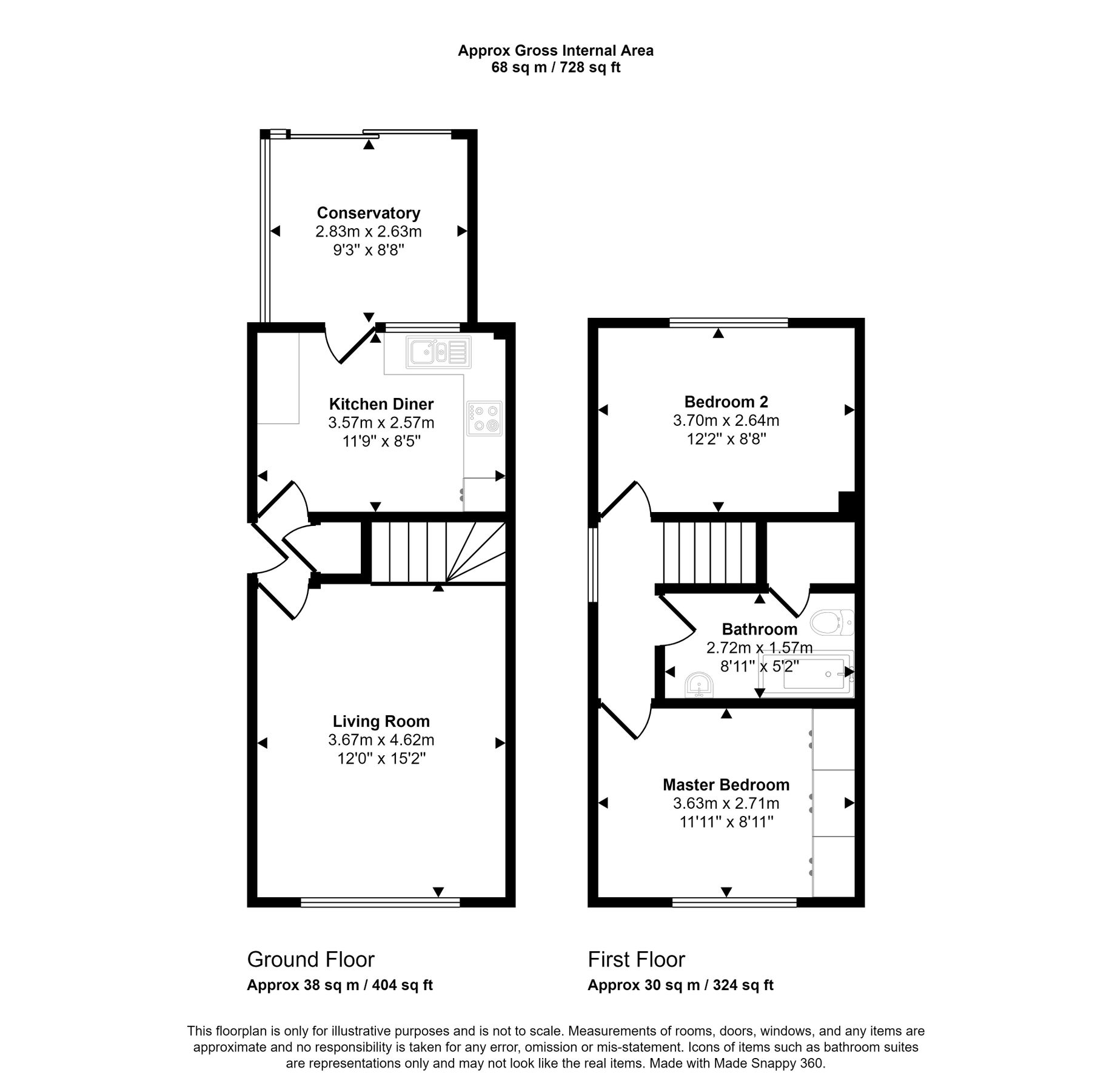 2 bed semidetached house for sale in Cornfield Drive, Boley Park
