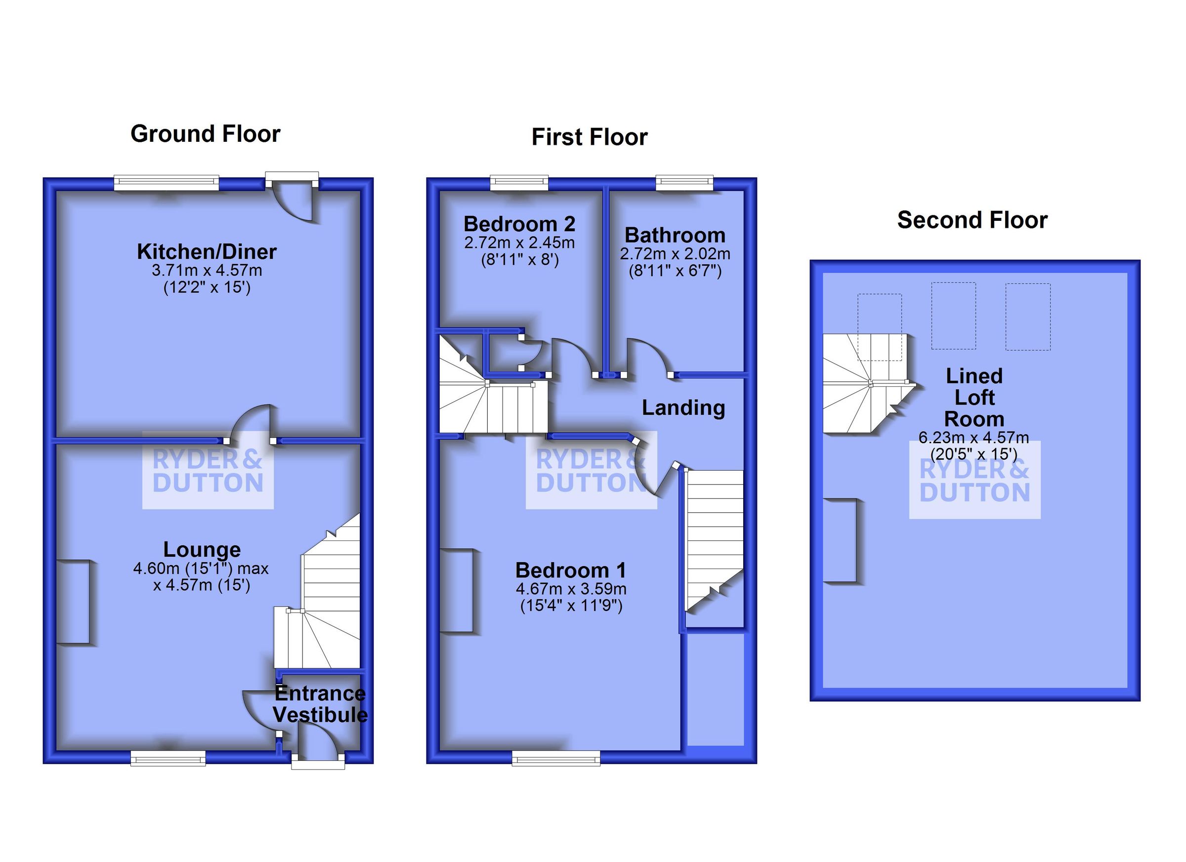 2 bed terraced house for sale in Gladstone Terrace Road, Greenfield