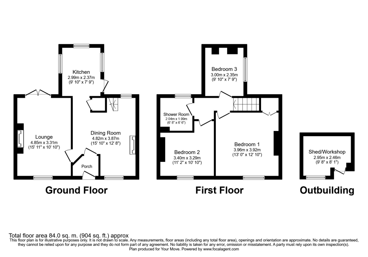3 bed terraced house to rent in Church Street, Burbage, Hinckley