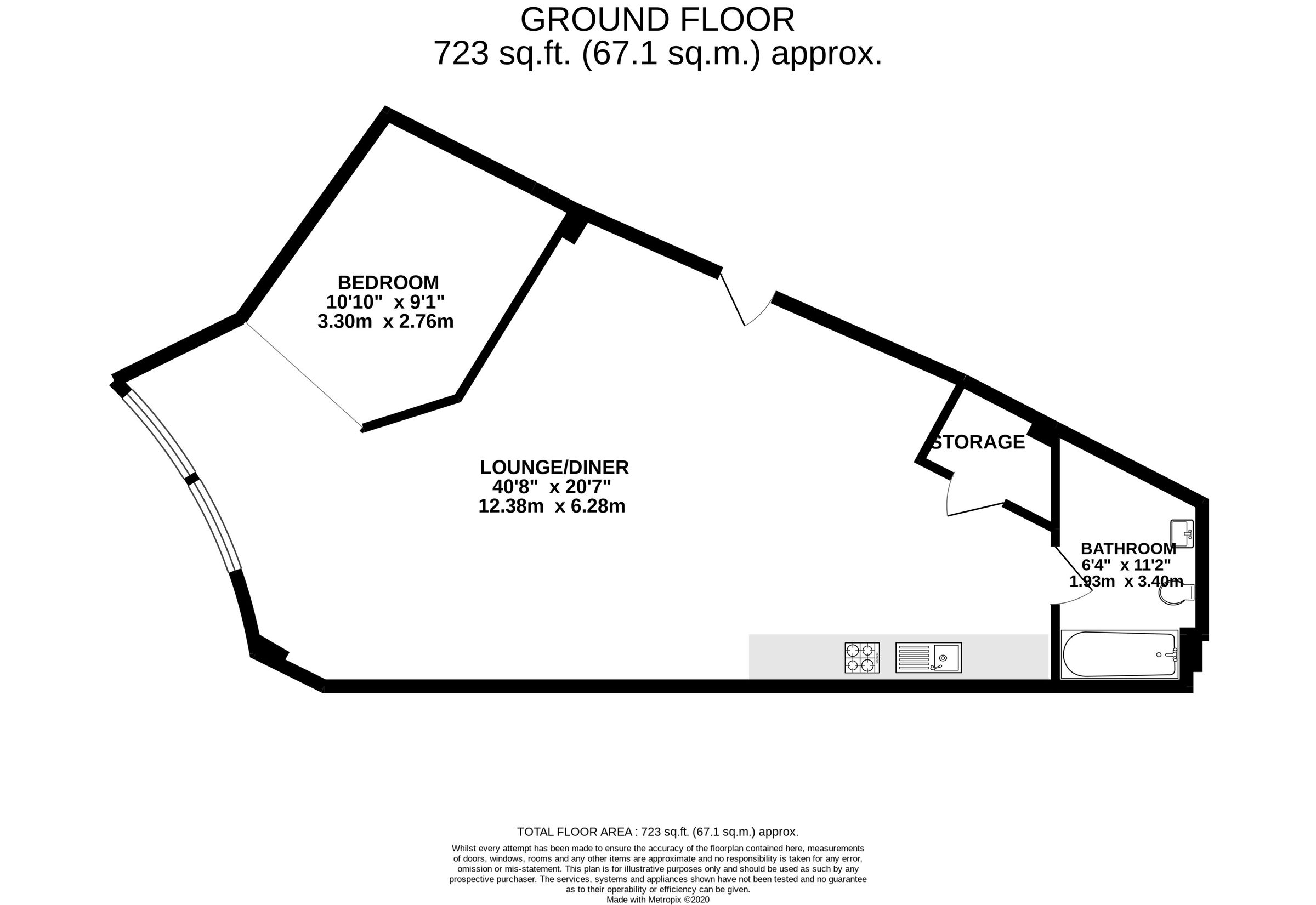 1 bed flat to rent in Wokingham Road, Bracknell, Berkshire RG42 Zoopla