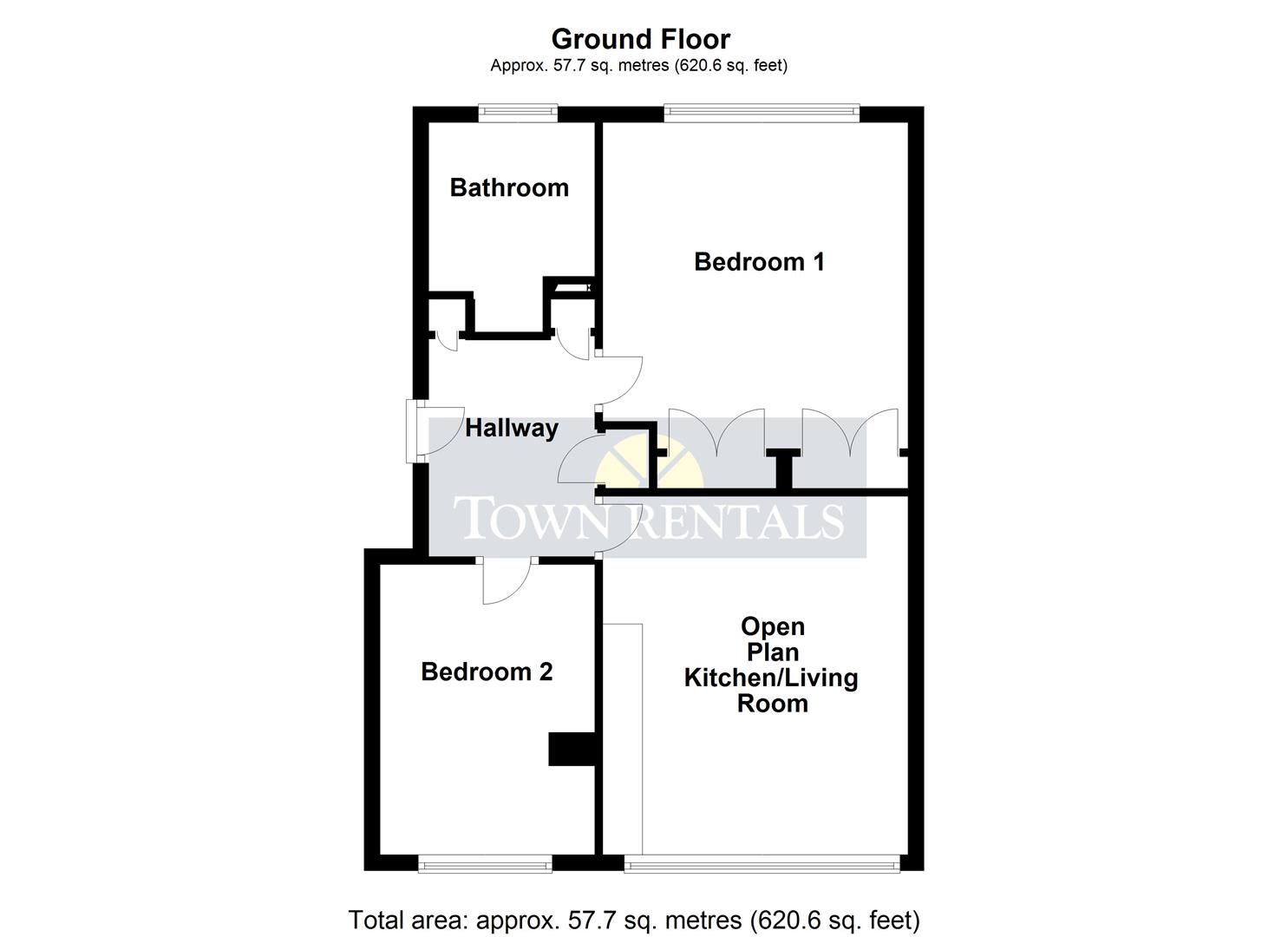 2 bed flat to rent in Southfields Road, Eastbourne BN21 Zoopla