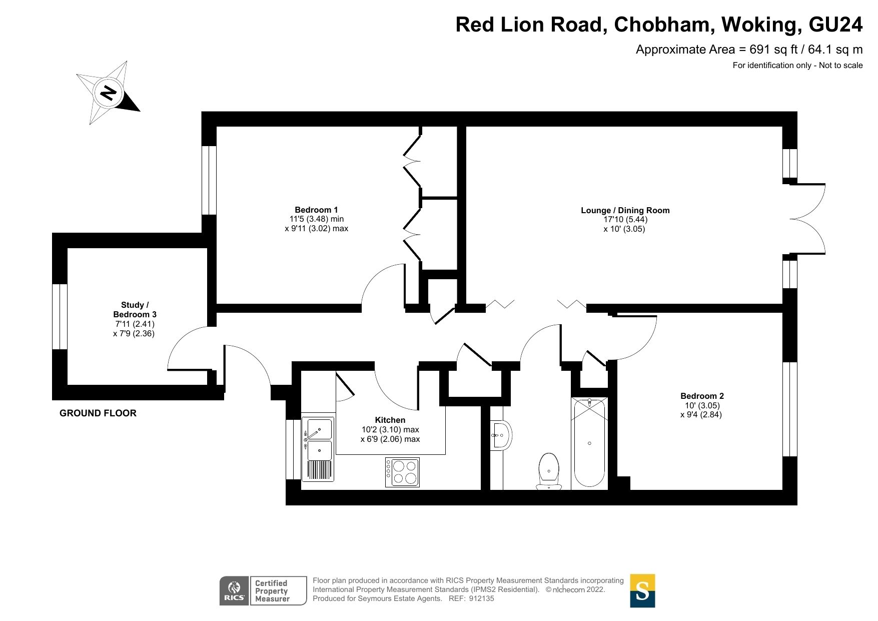 3 bed bungalow for sale in Chobham, Woking, Surrey GU24 Zoopla