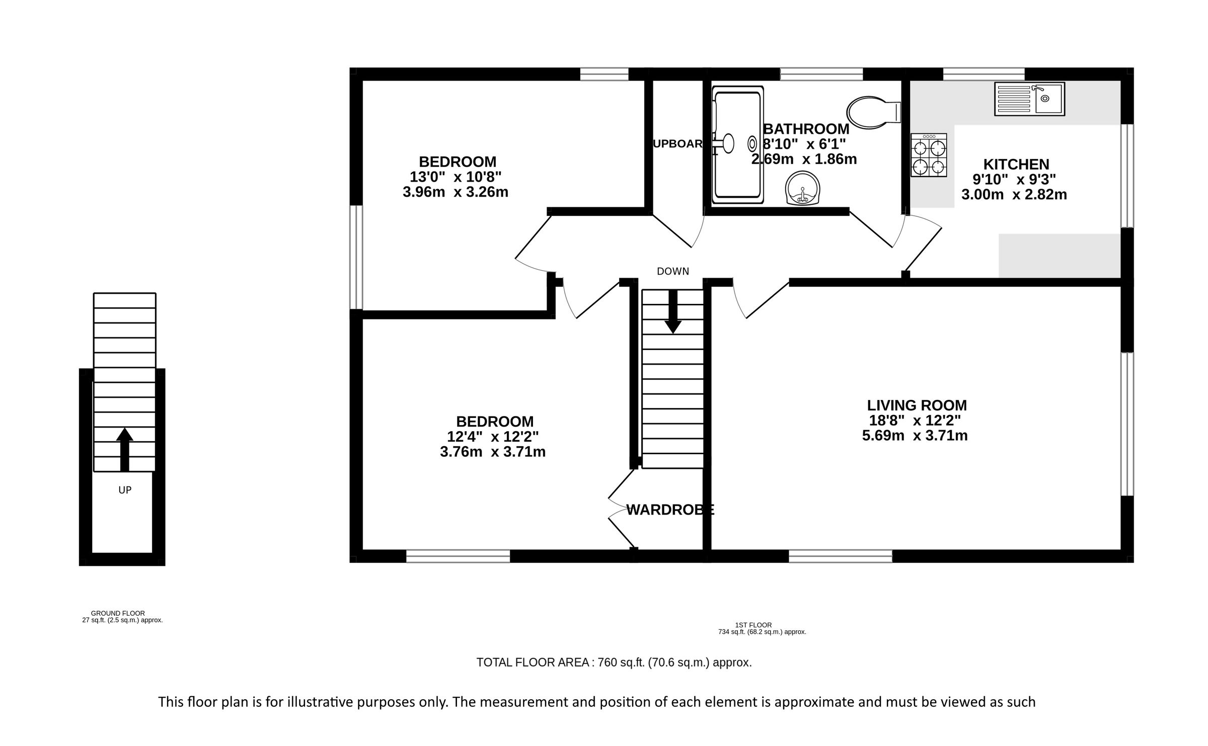 2 bed for sale in Cranbrook Drive, St. Albans, Hertfordshire