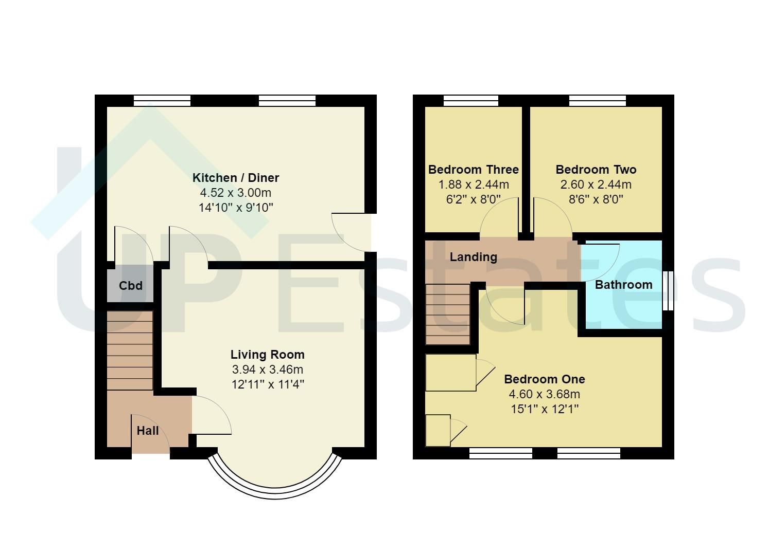 3 bed semidetached house for sale in Chaucer Drive, Galley Common
