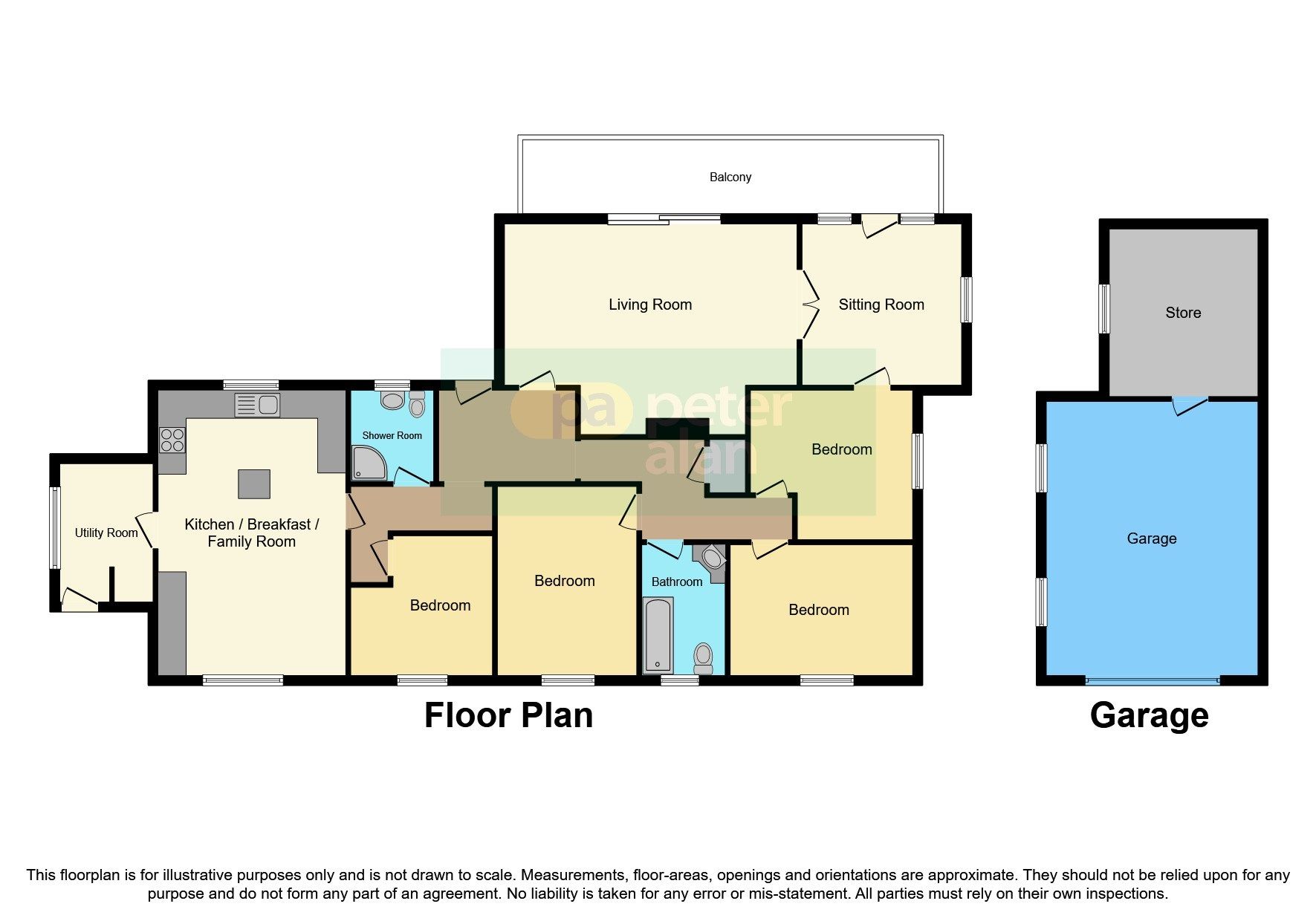 4 bed detached bungalow for sale in Barren Hill, Penmark, Vale Of