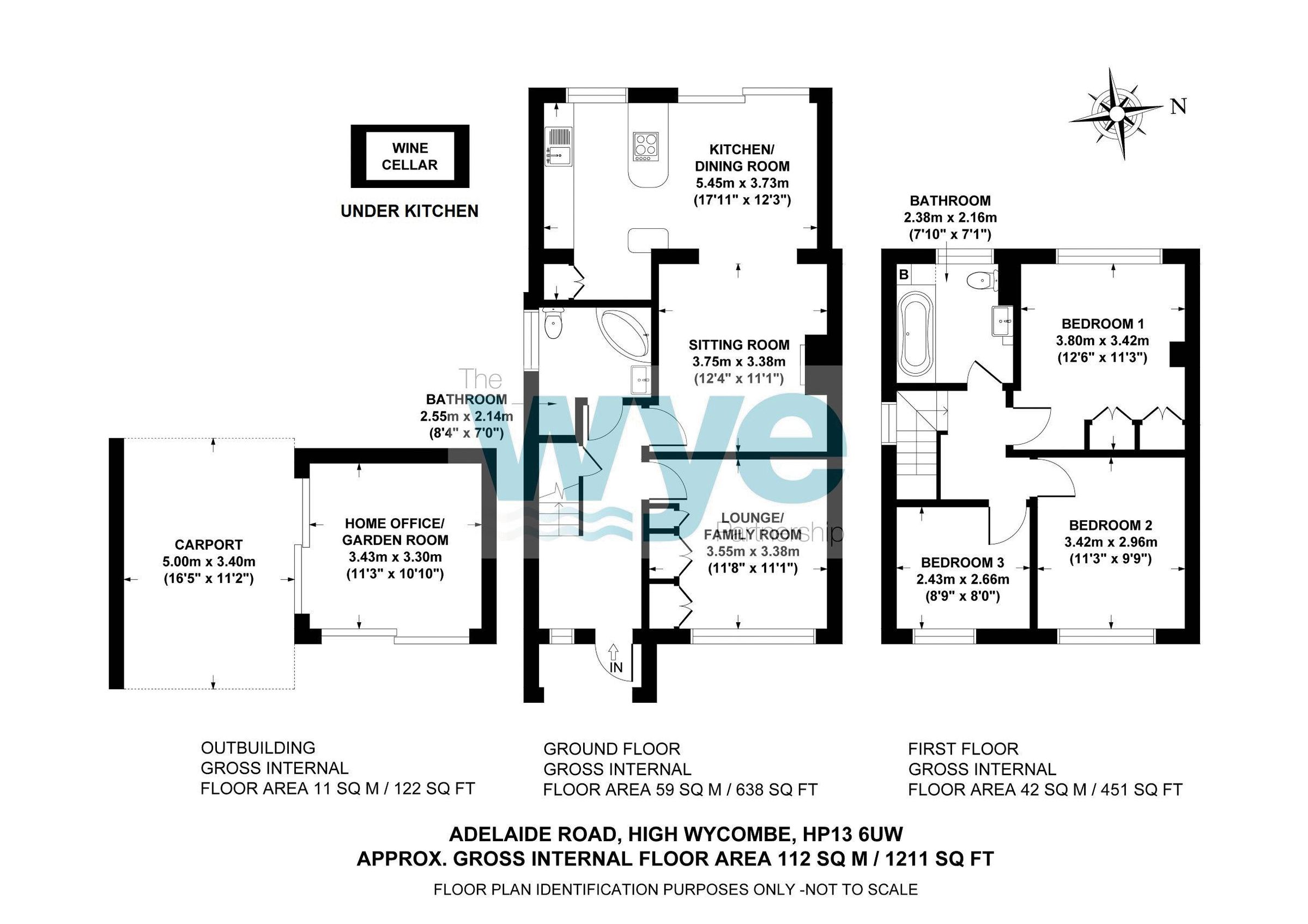 3 bed semidetached house for sale in Adelaide Road, High HP13