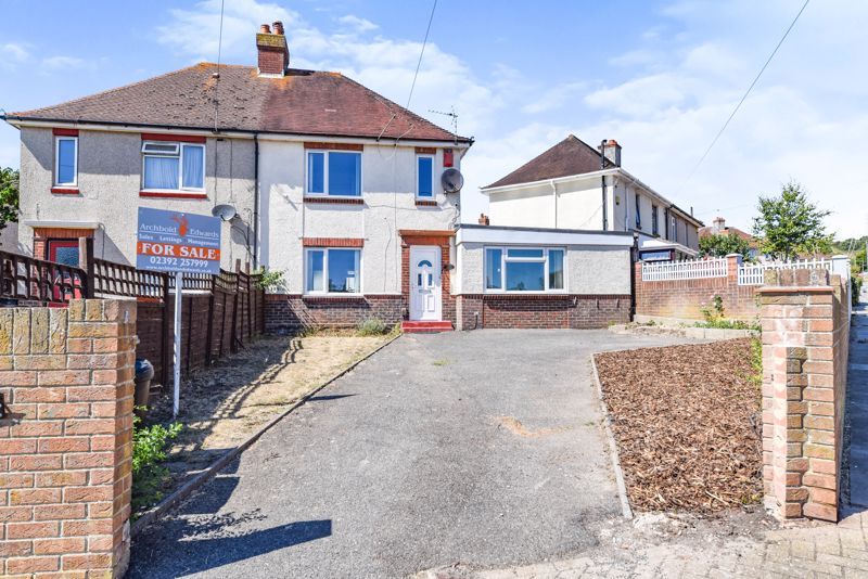 3 bed semidetached house for sale in Wymering Lane, Cosham, Portsmouth
