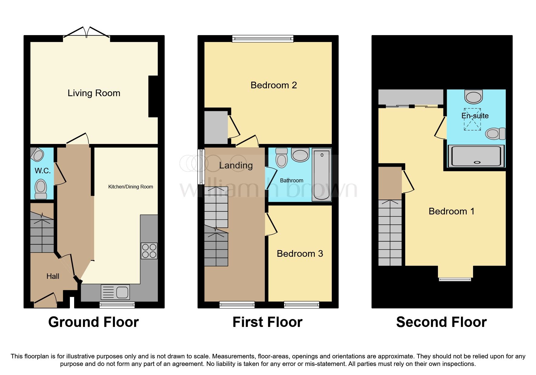 3 bed town house for sale in Insall Way, Auckley, Doncaster DN9 Zoopla