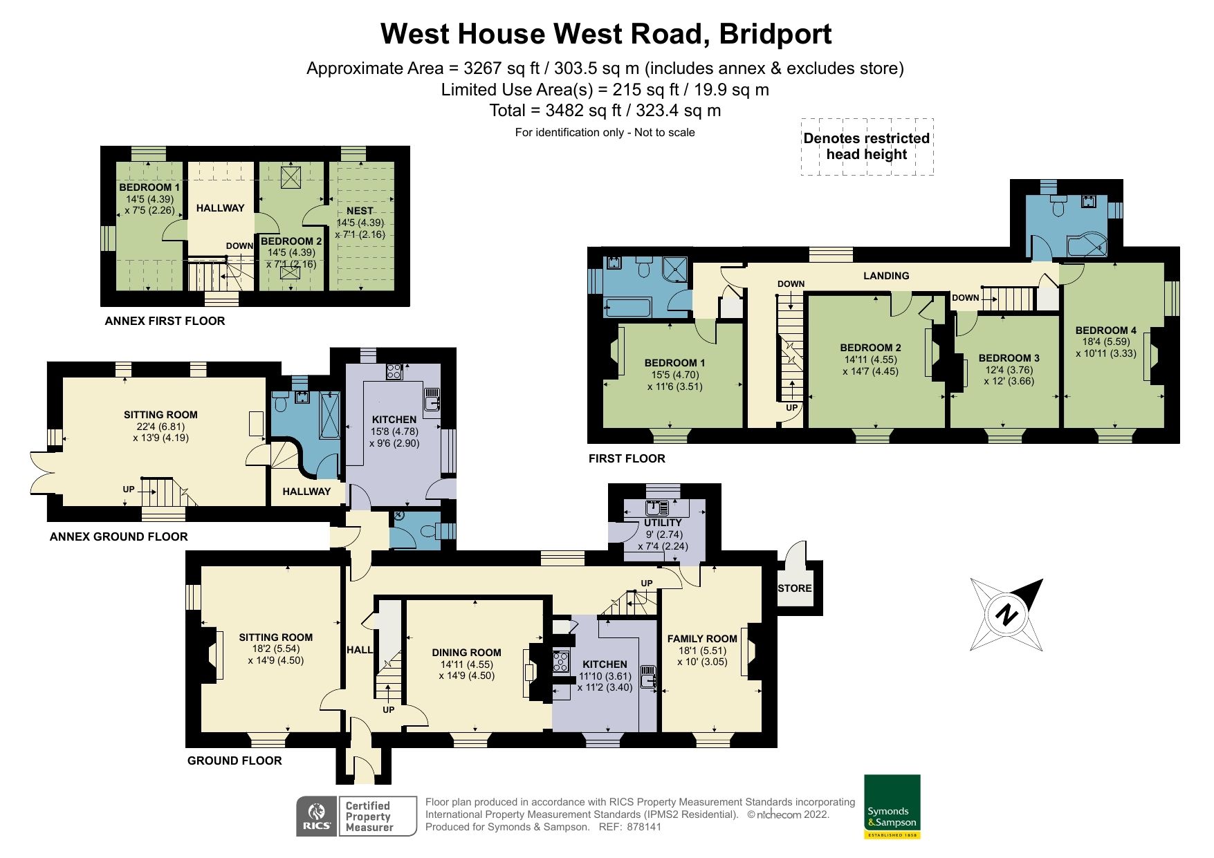 4 bed detached house for sale in West Road, Bridport DT6 Zoopla