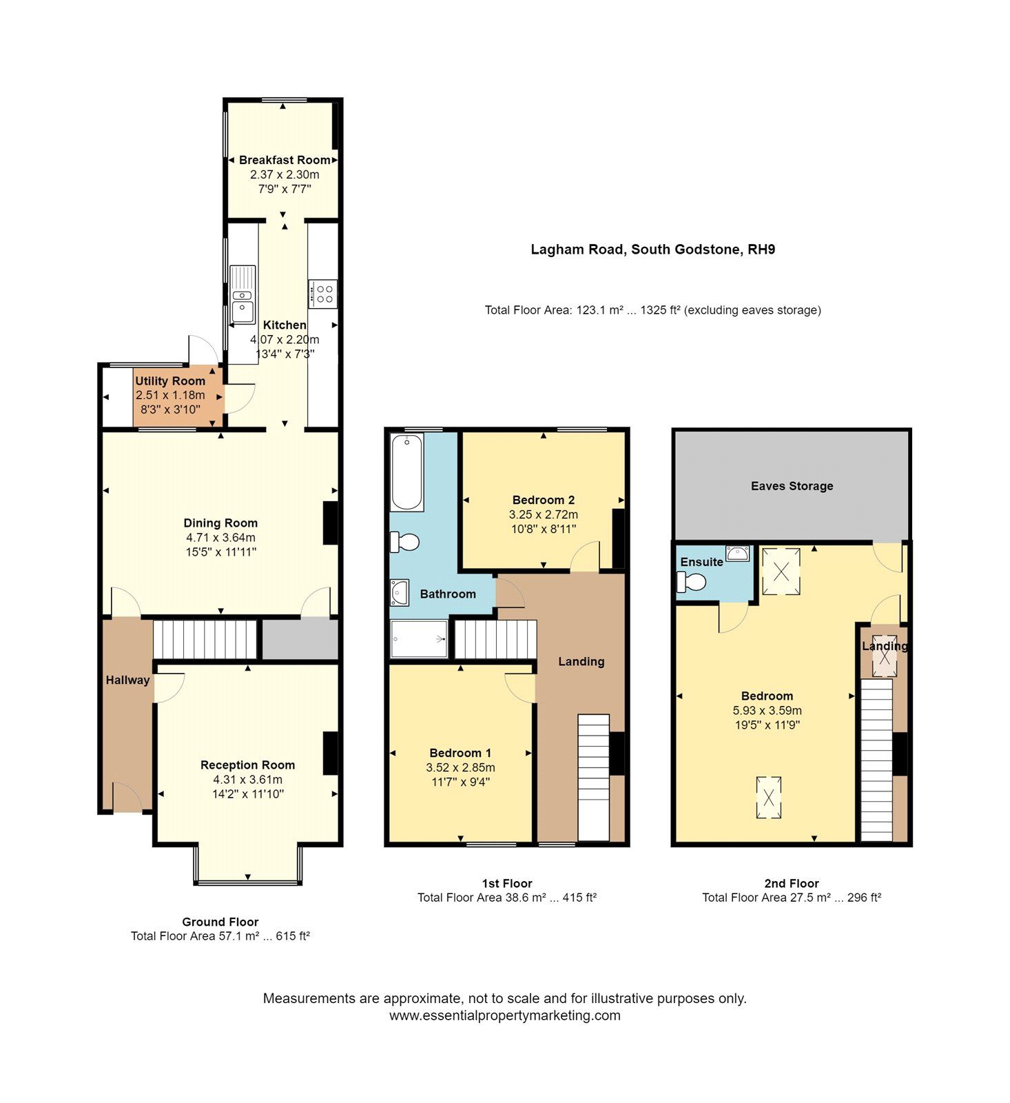 3 bed end terrace house for sale in Lagham Road, South Godstone