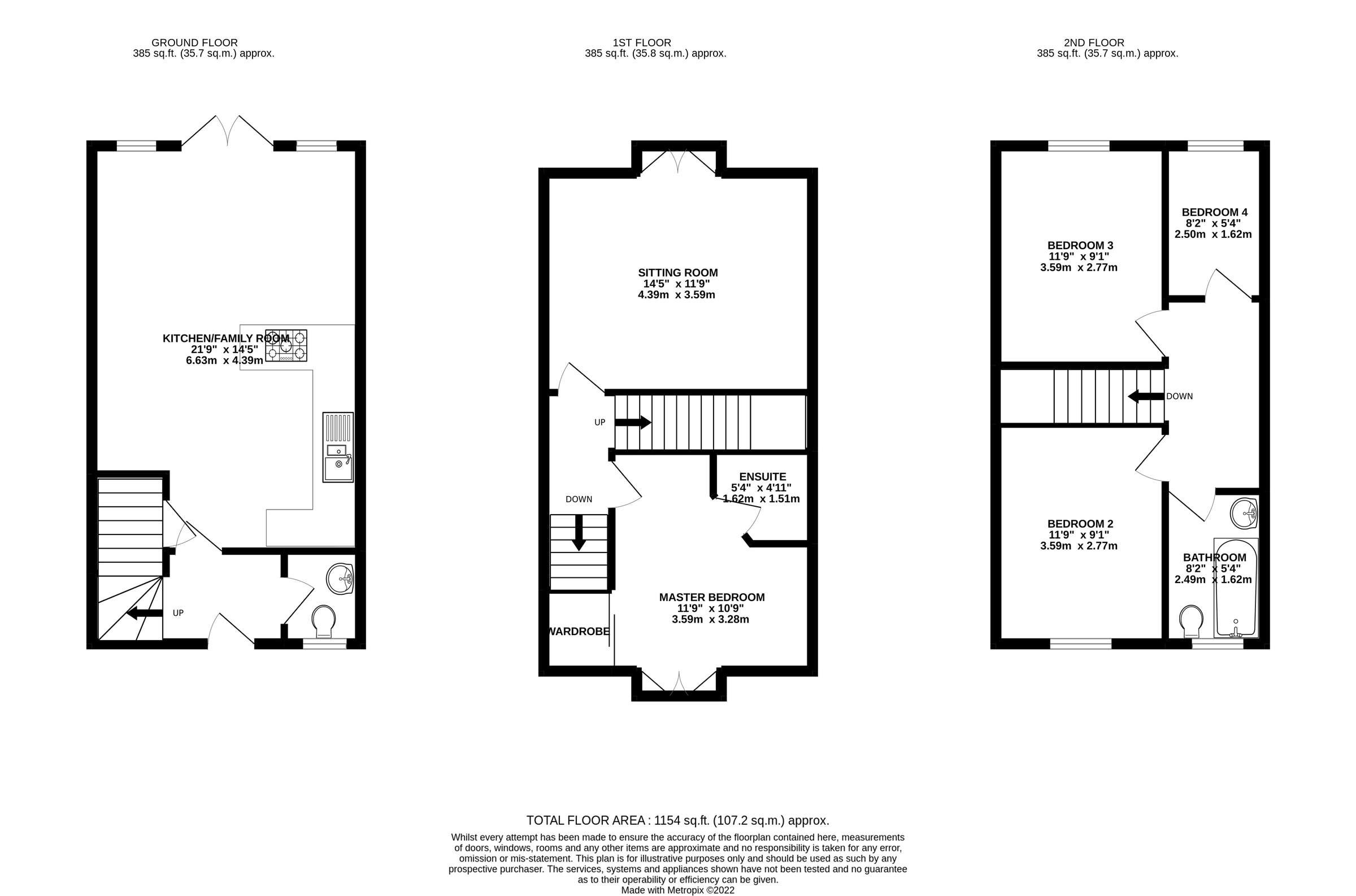 4 bed semi-detached house for sale in Buzzard Rise, Stowmarket IP14 ...