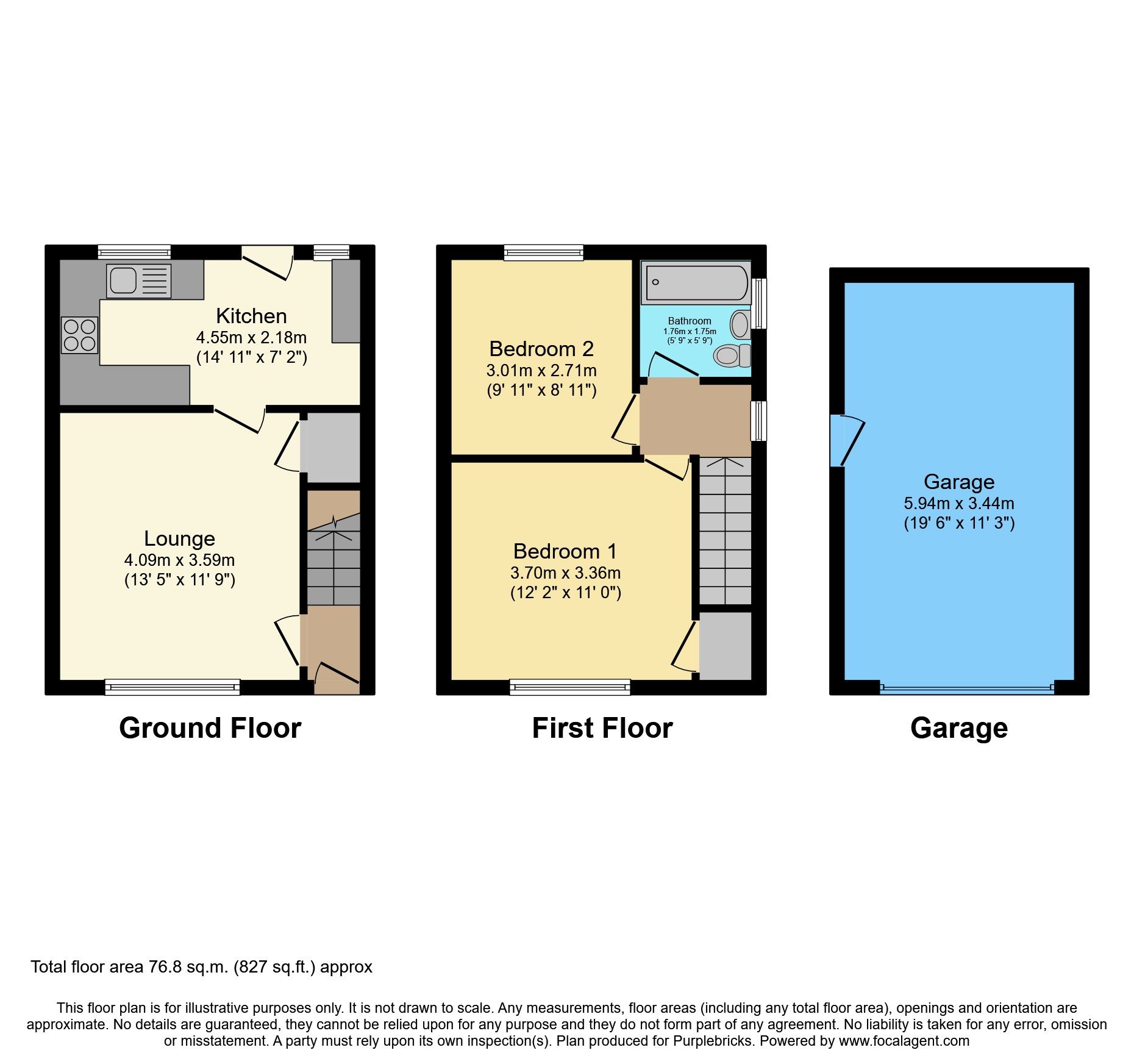 2 bed semidetached house for sale in Houfton Road, Bolsover