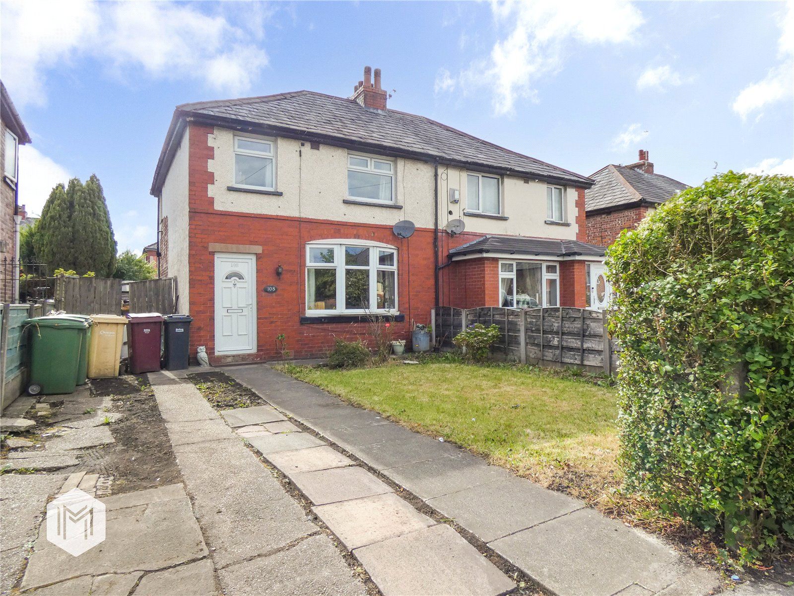 3 bed semidetached house for sale in Pilkington Road, Kearsley, Bolton, Greater Manchester BL4
