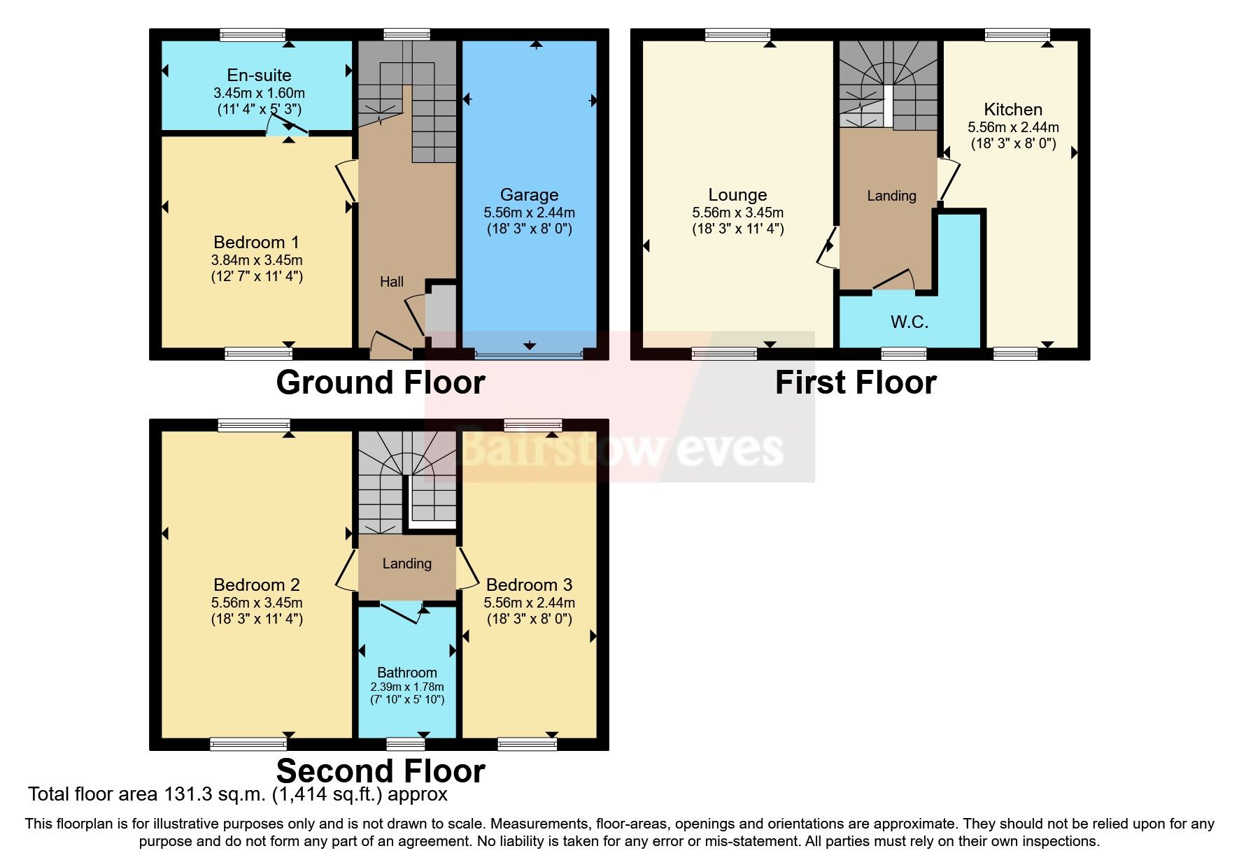 3 bed terraced house for sale in Parkfield Court, Parkfield Road