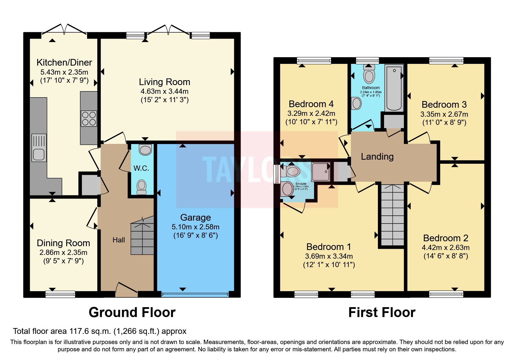 4 bed detached house for sale in Drakes Avenue, Leighton Buzzard