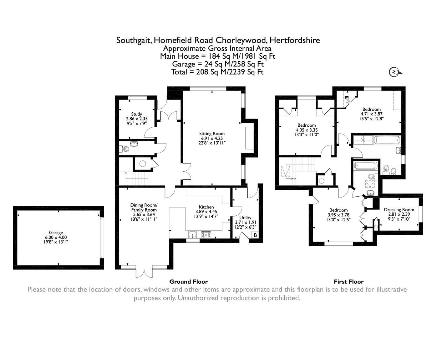 3 bed property for sale in Homefield Road, Chorleywood, Rickmansworth