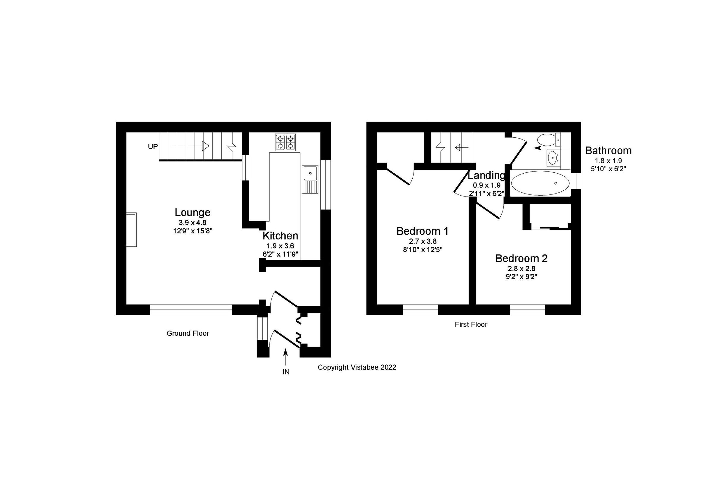 2 bed terraced house for sale in Southview Court, Glasgow