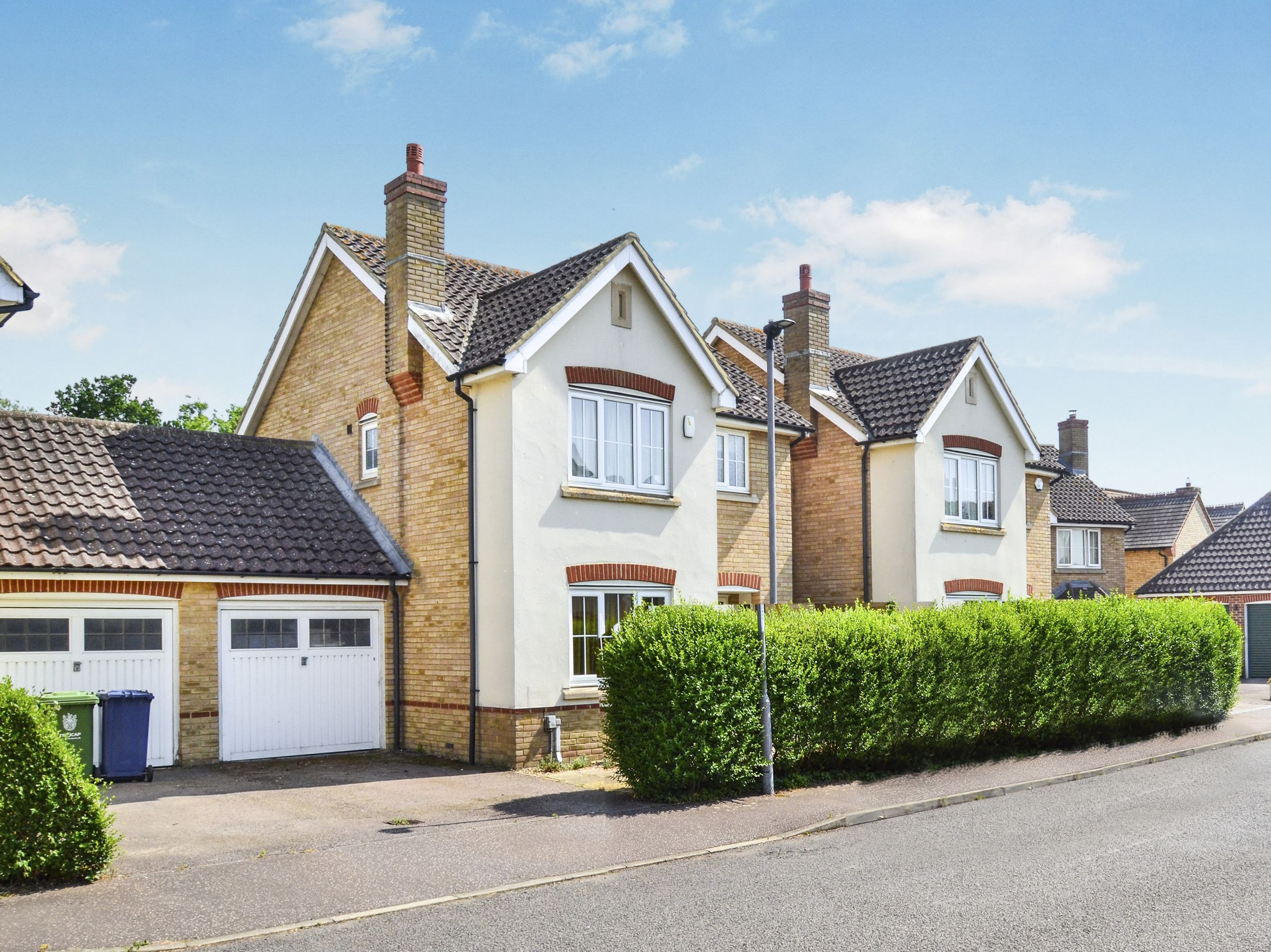 3 bed linkdetached house for sale in Crow Hill Lane, Great Cambourne