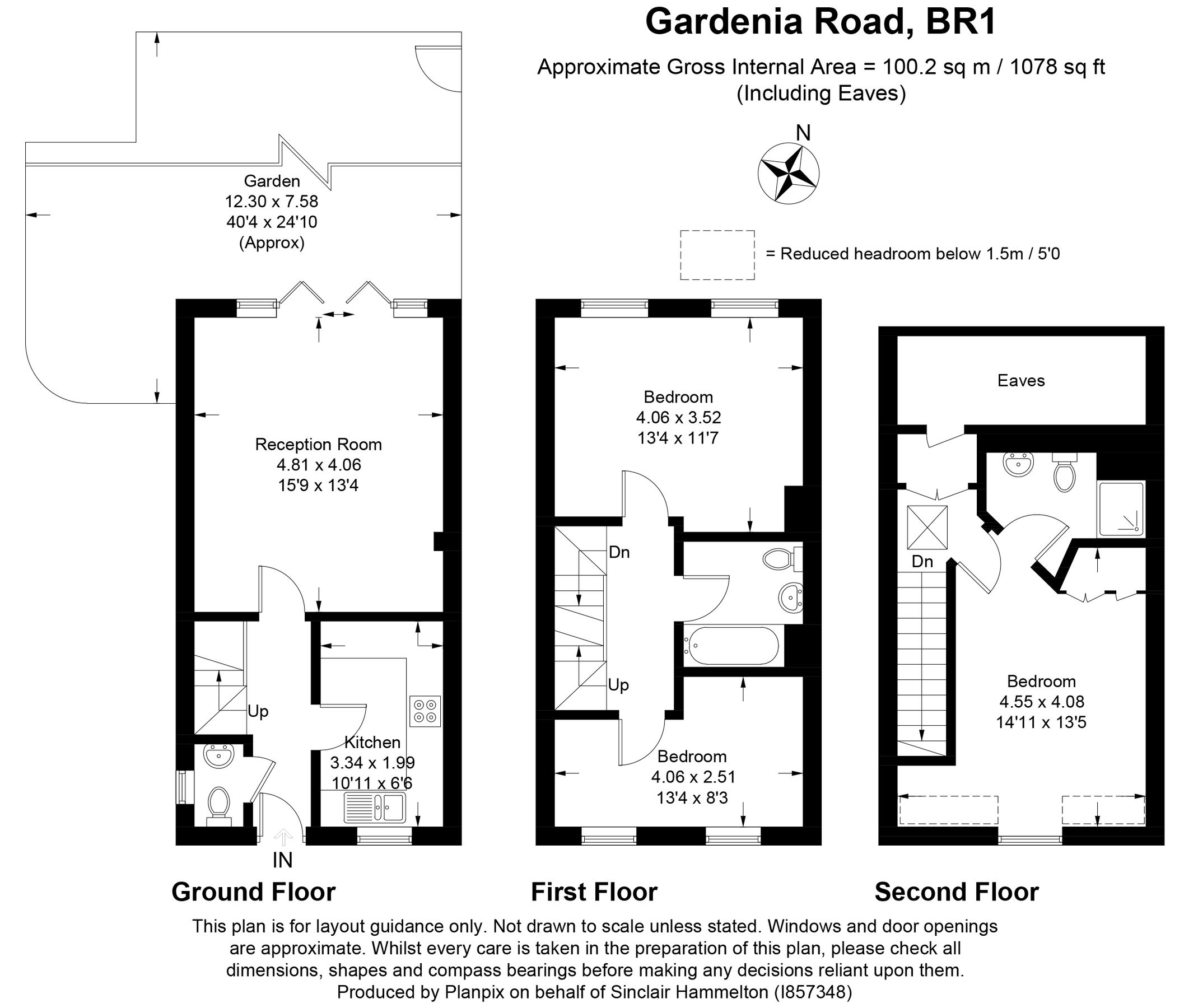 3 bed semidetached house for sale in Gardenia Road, Bickley, Kent BR1