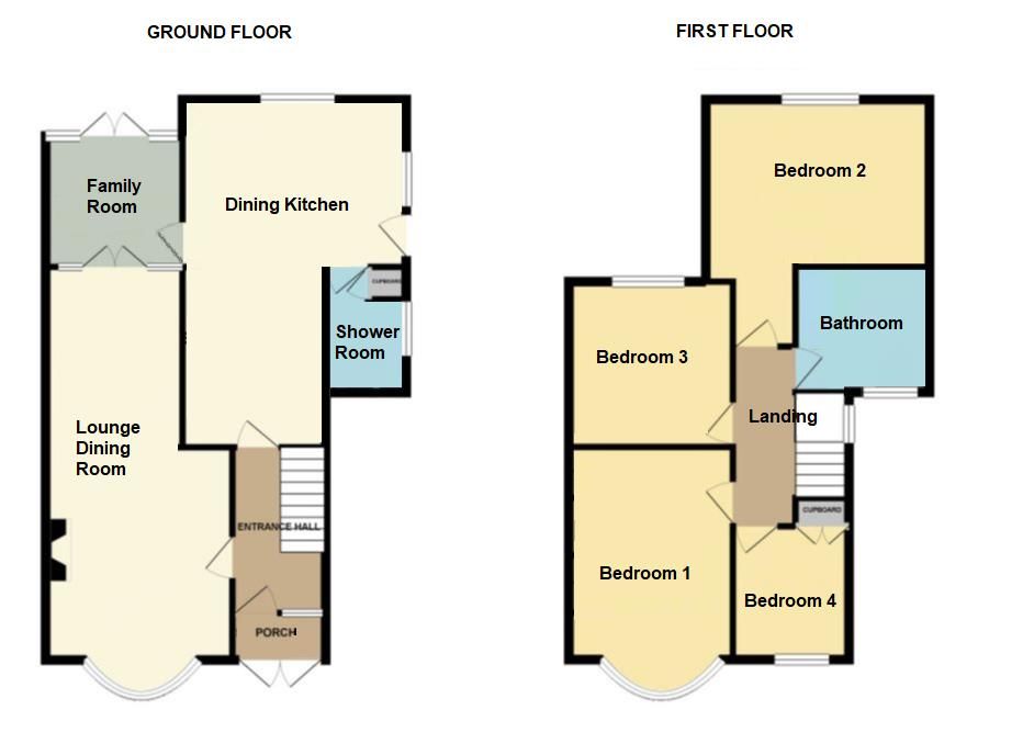 4 bed semidetached house for sale in Duport Road, Burbage, Hinckley