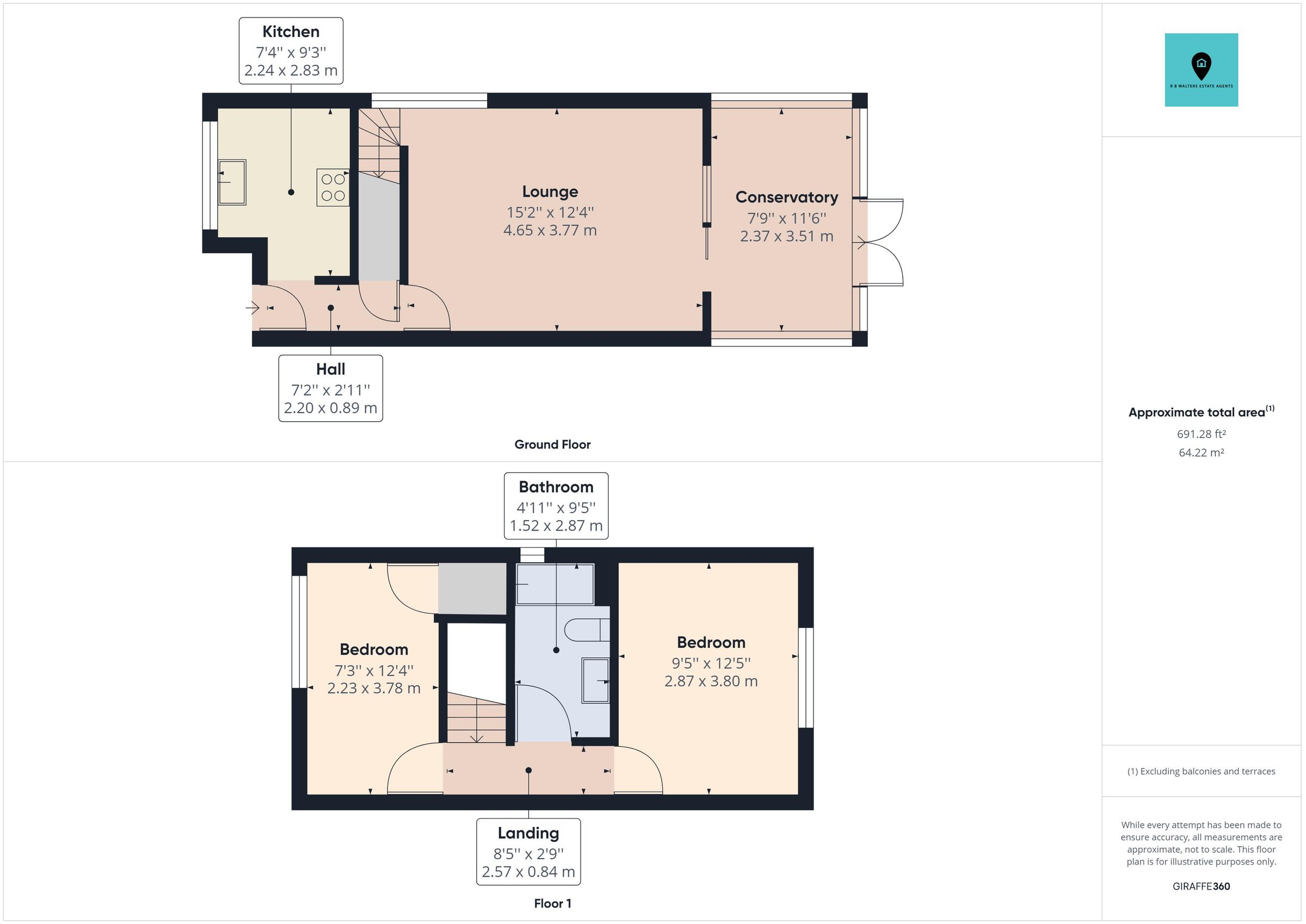 2 bed semidetached house for sale in Lower Meadow, Quedgeley