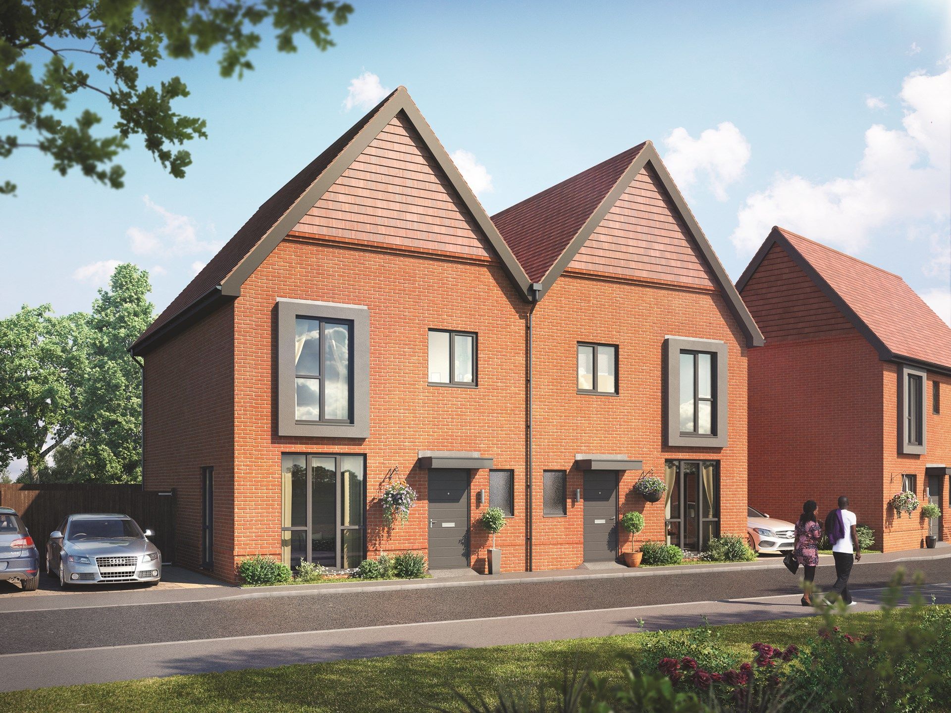 New home, 3 bed terraced house for sale in "Drayton" at Fao Nine Mile