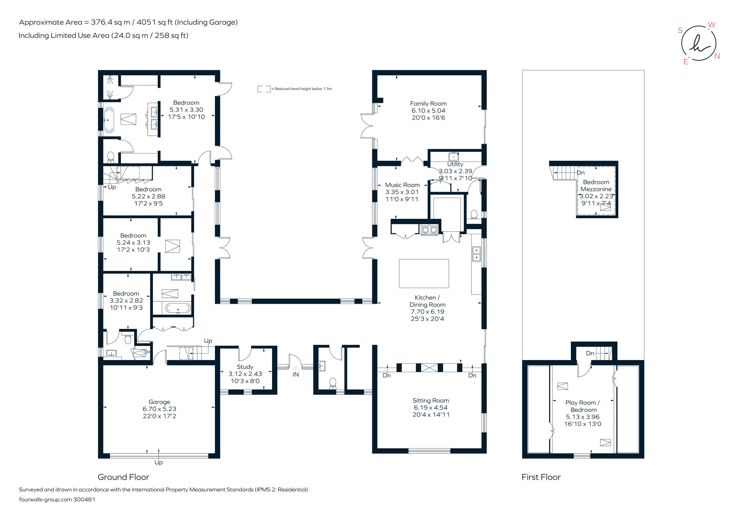 5 bed barn conversion for sale in Two Mile Ash Road, Horsham, West