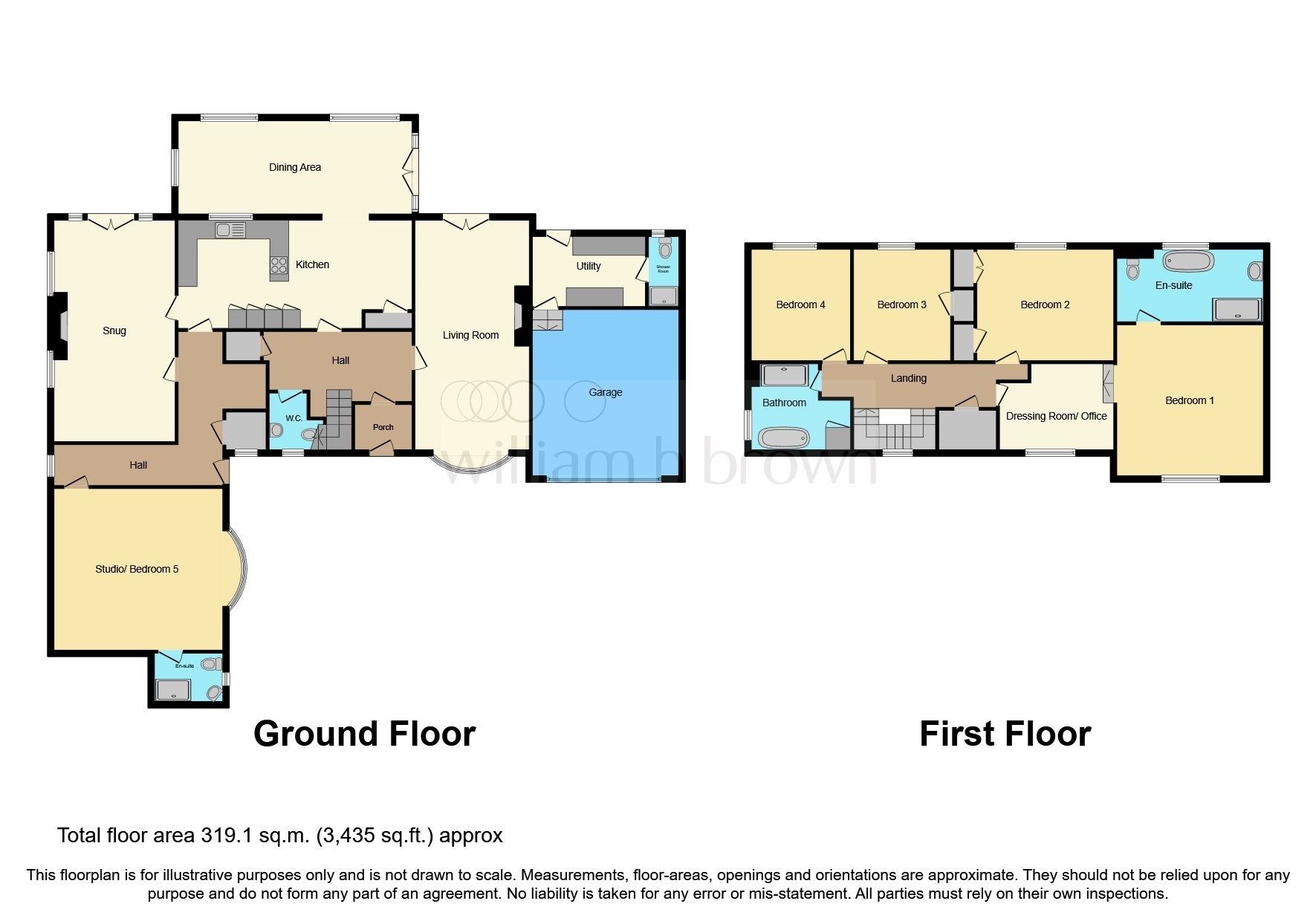 5 bed detached house for sale in Hollybush Green, Collingham, Wetherby