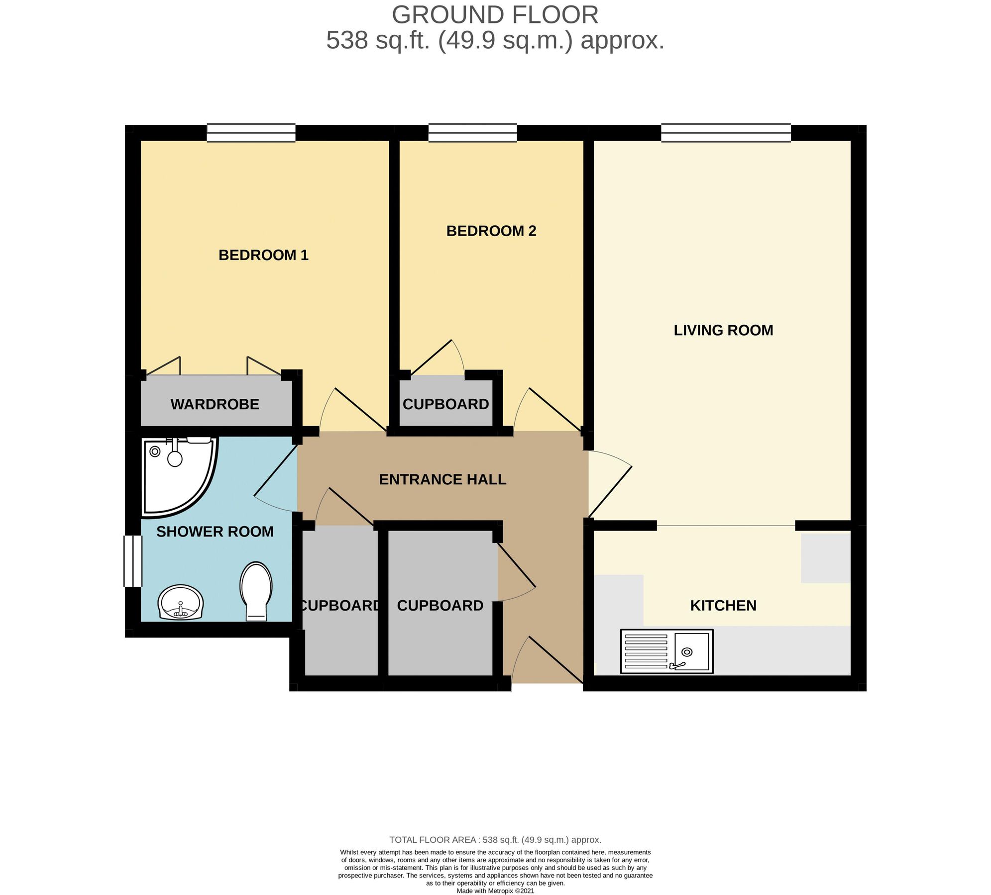 2 bed flat for sale in Carlton Street, WestonSuperMare BS23 Zoopla