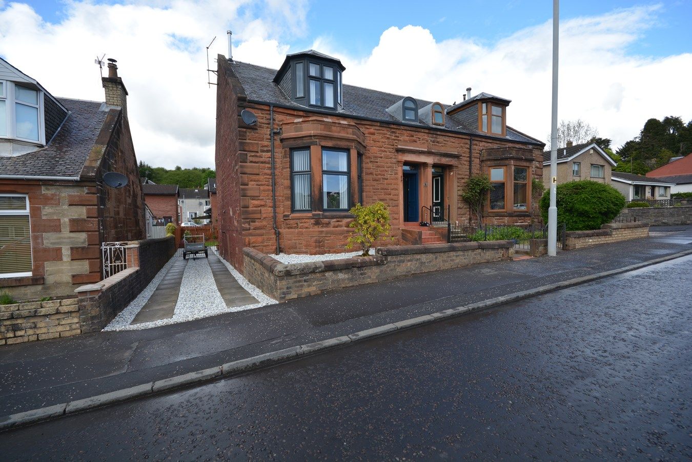 3 bed semidetached house for sale in Darvel Road, Newmilns KA16 Zoopla