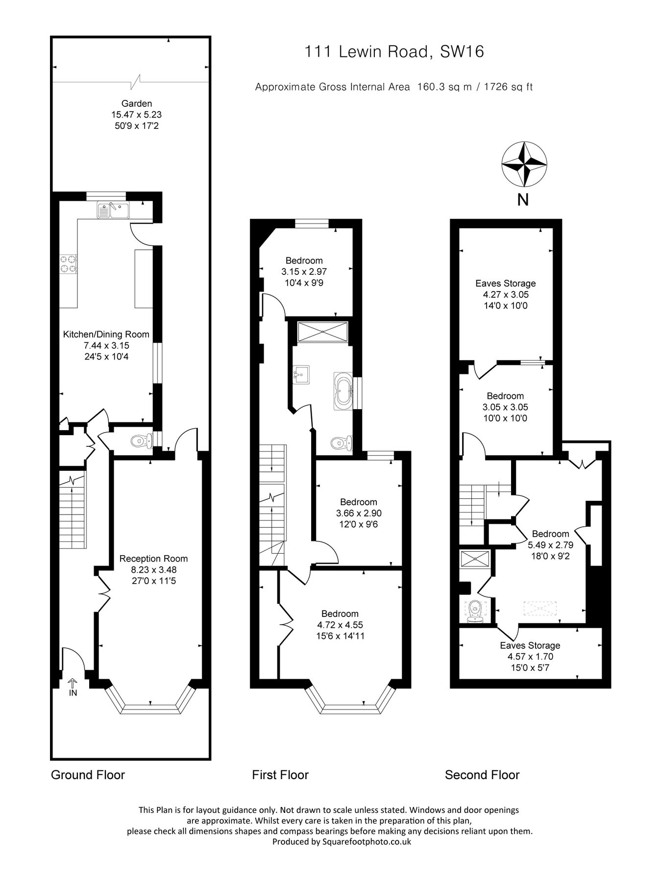 5 bed terraced house for sale in Lewin Road, Streatham SW16 Zoopla