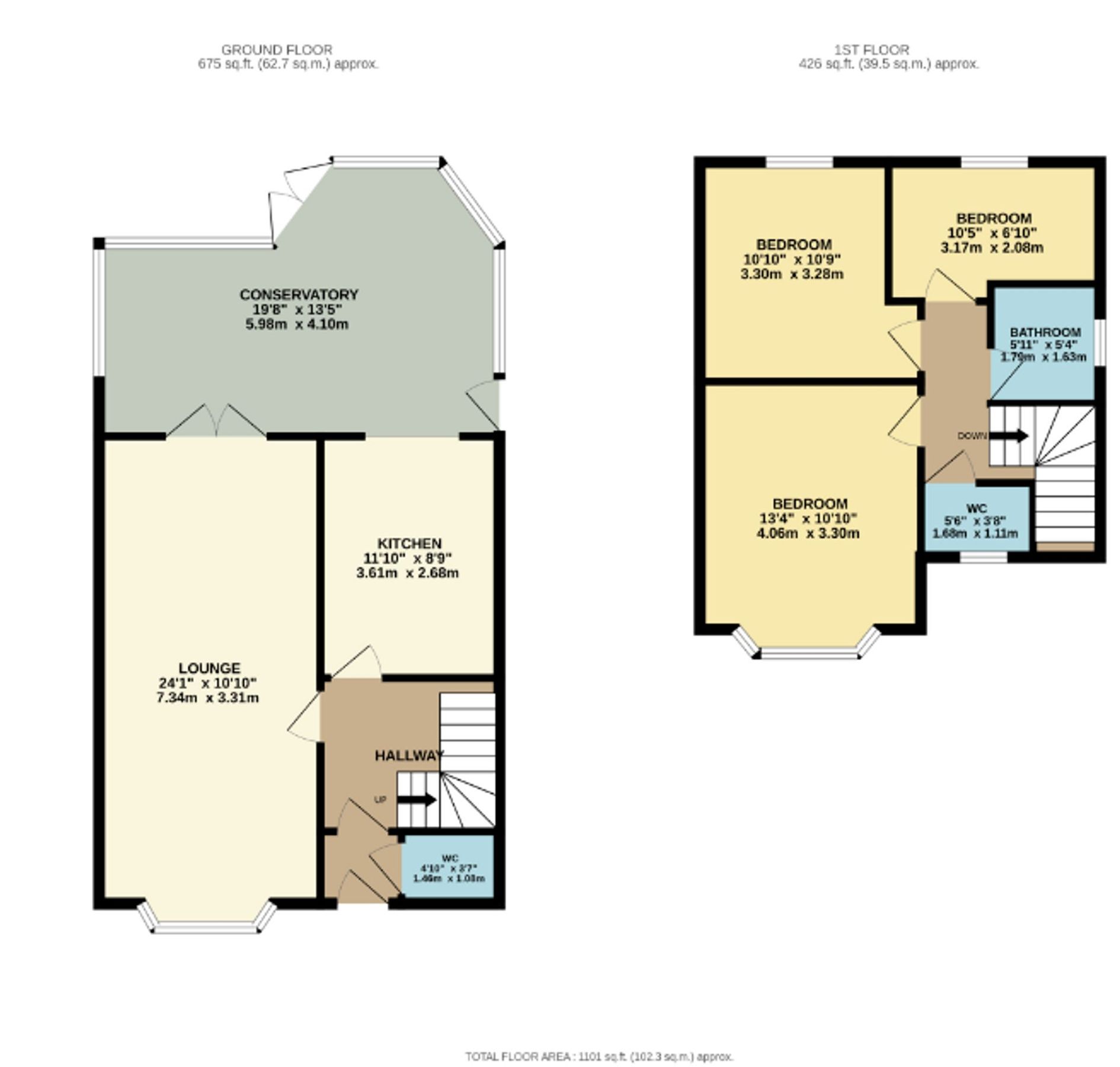 3 bed semidetached house for sale in Edenfield Road, Prestwich M25